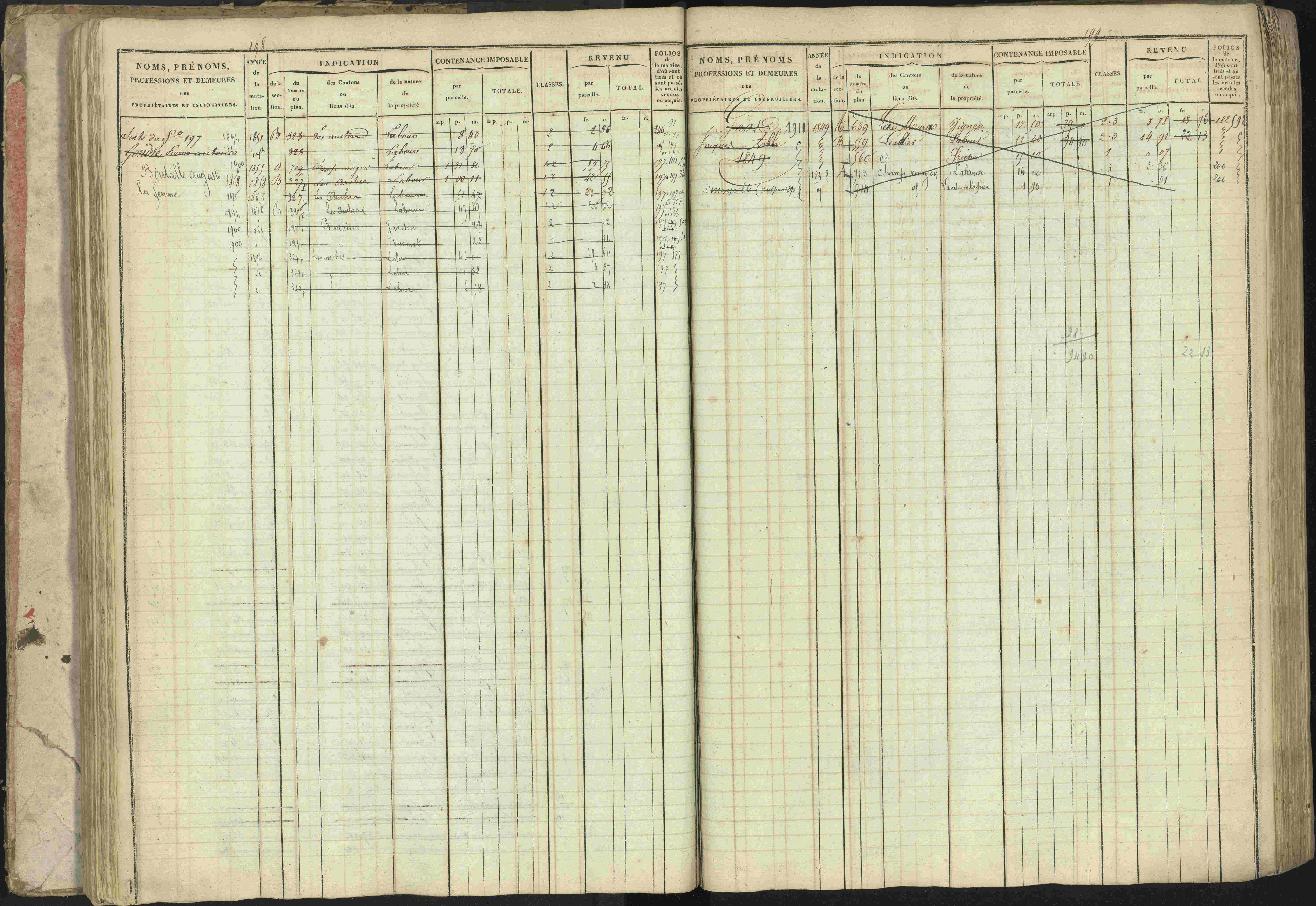 Baratier - 3 P 202/1 - 3 P 202/1 - Matrice, folios 1-440.