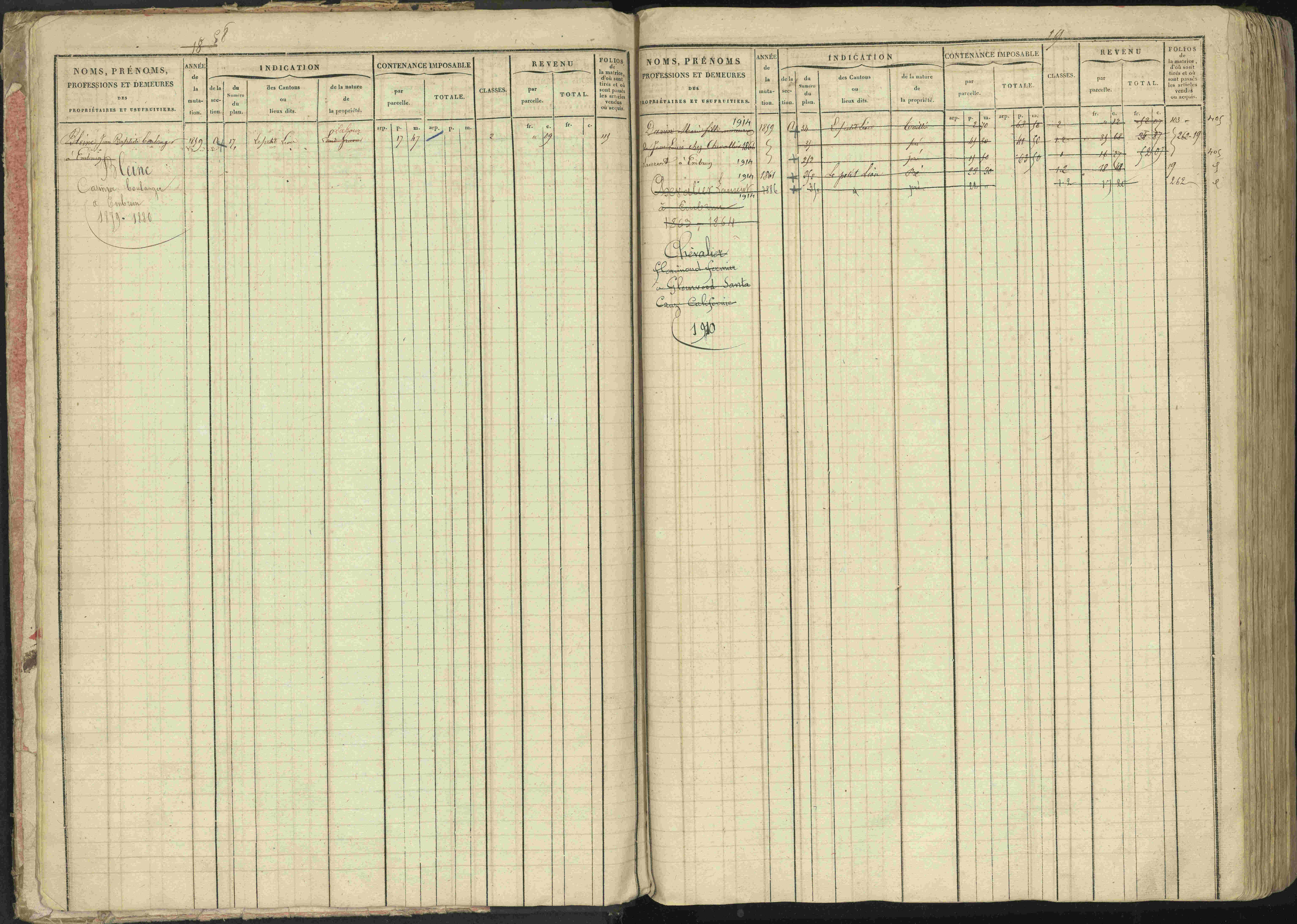 Baratier - 3 P 202/1 - 3 P 202/1 - Matrice, folios 1-440.