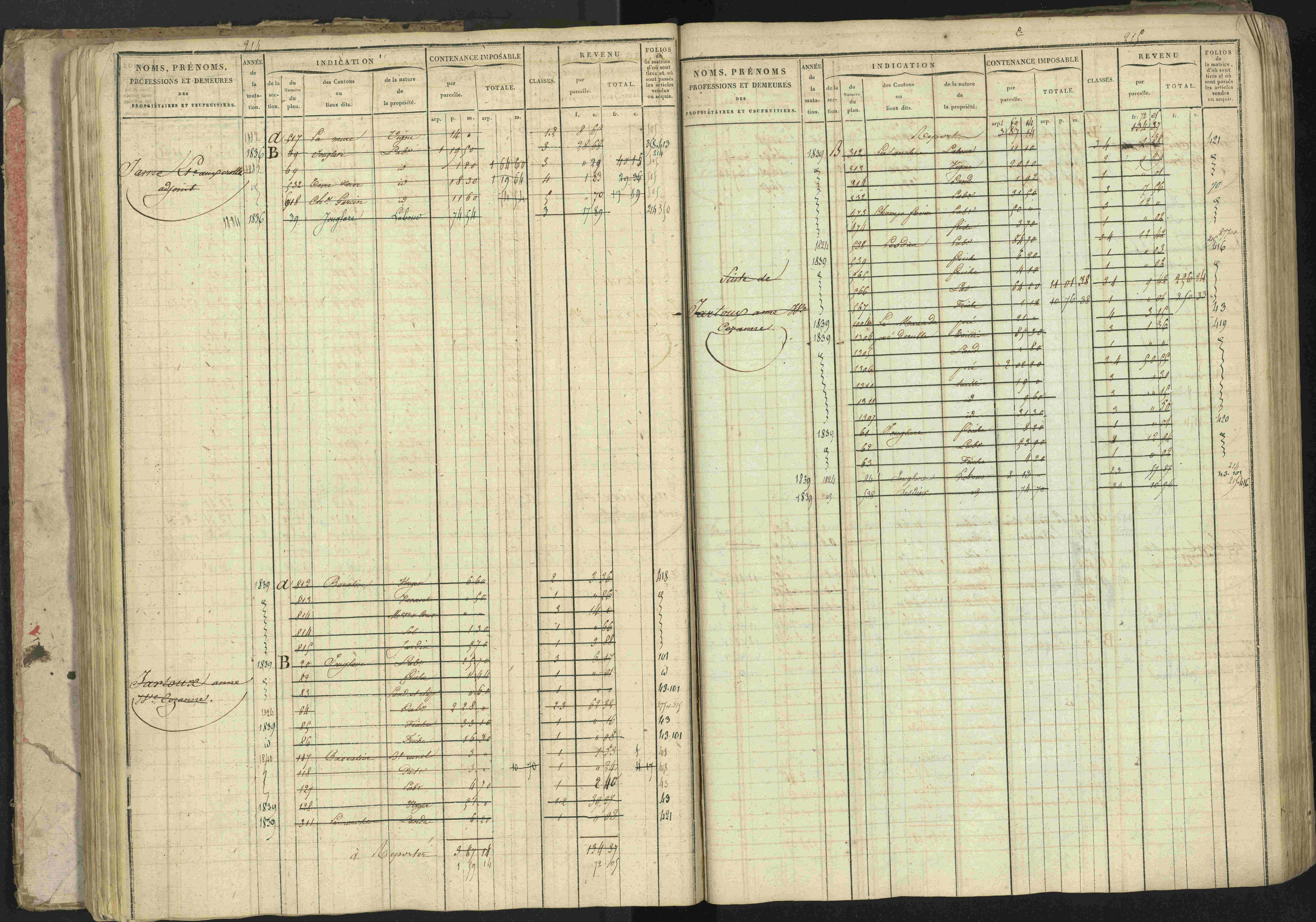 Baratier - 3 P 202/1 - 3 P 202/1 - Matrice, folios 1-440.