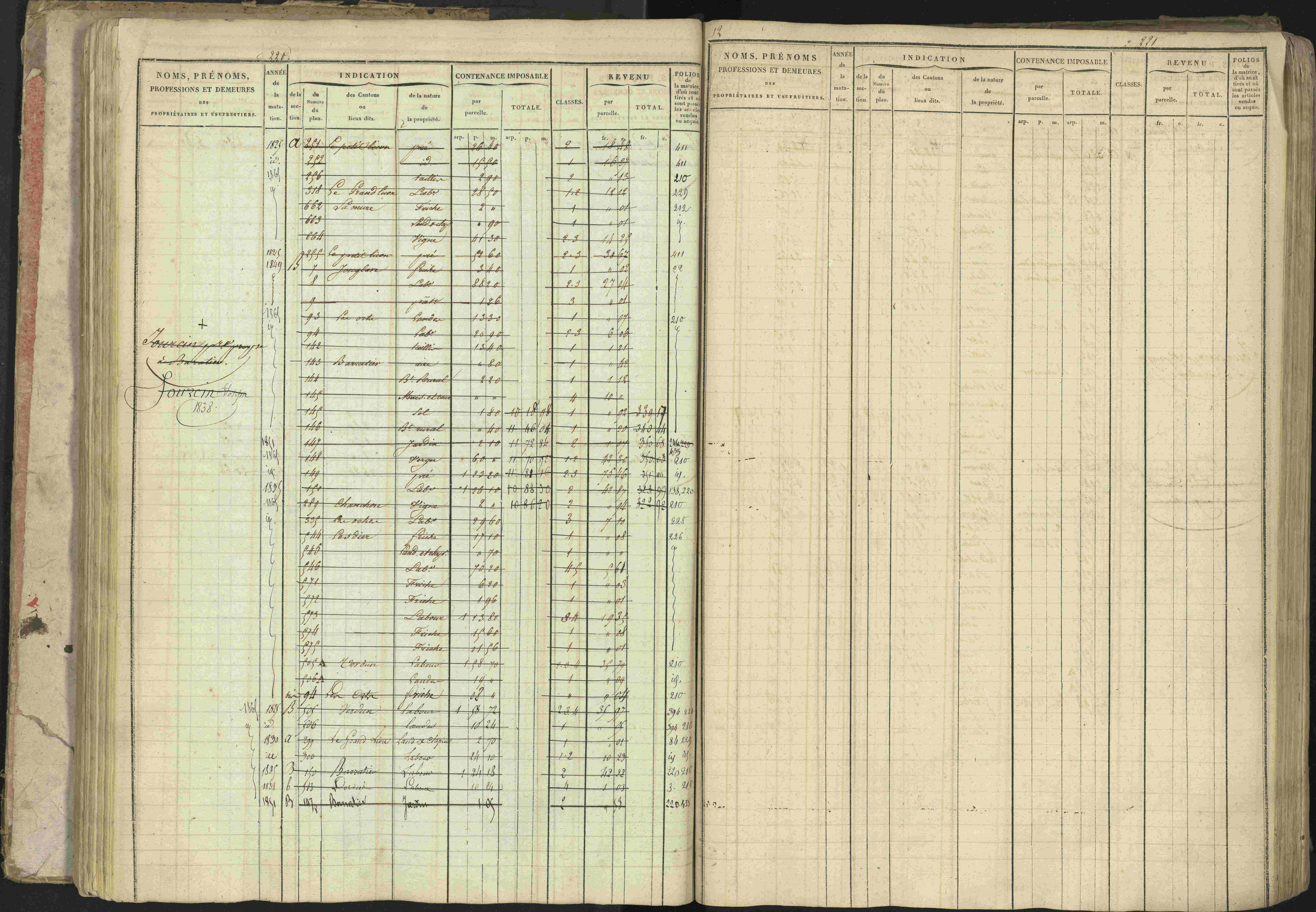 Baratier - 3 P 202/1 - 3 P 202/1 - Matrice, folios 1-440.