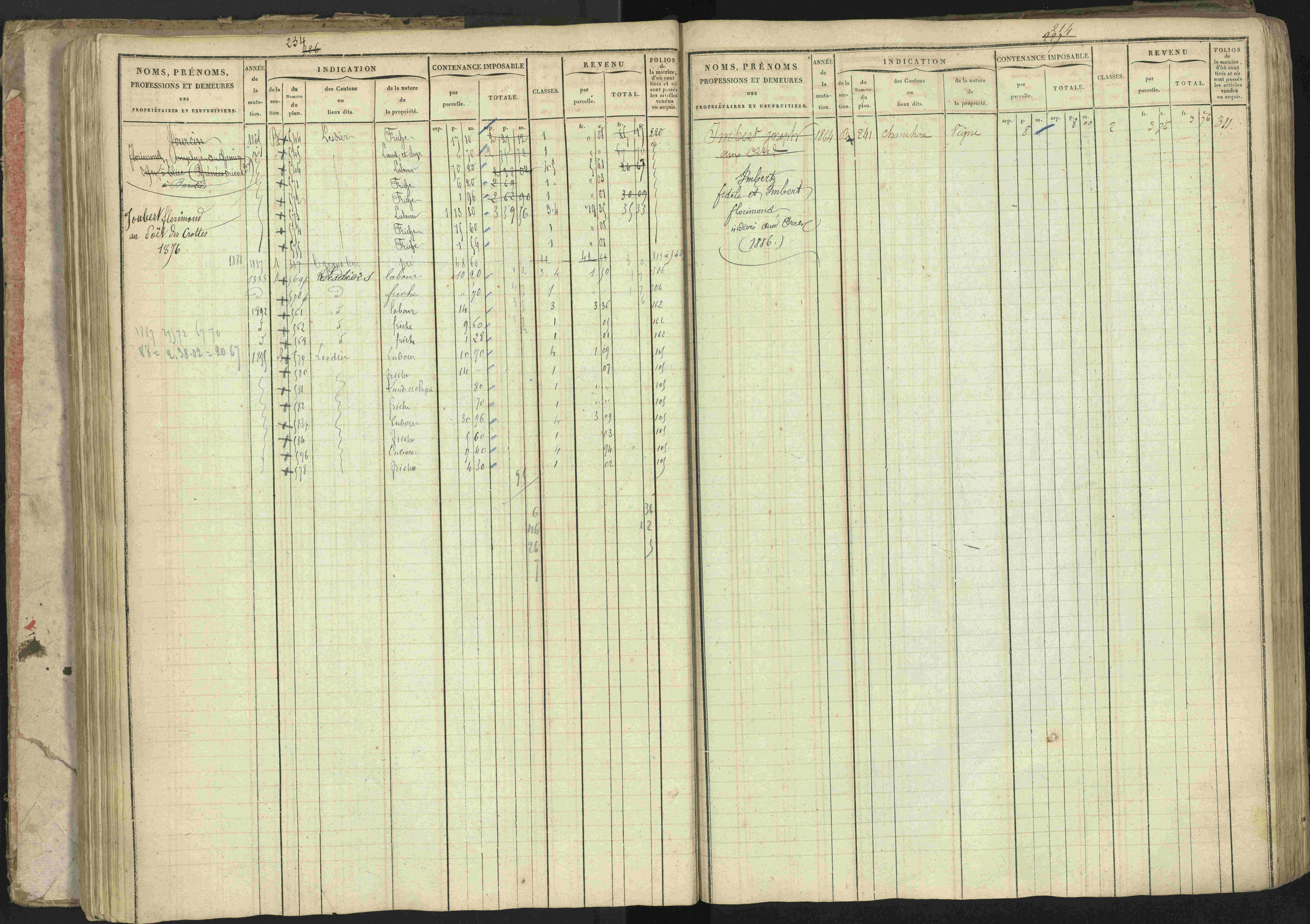Baratier - 3 P 202/1 - 3 P 202/1 - Matrice, folios 1-440.