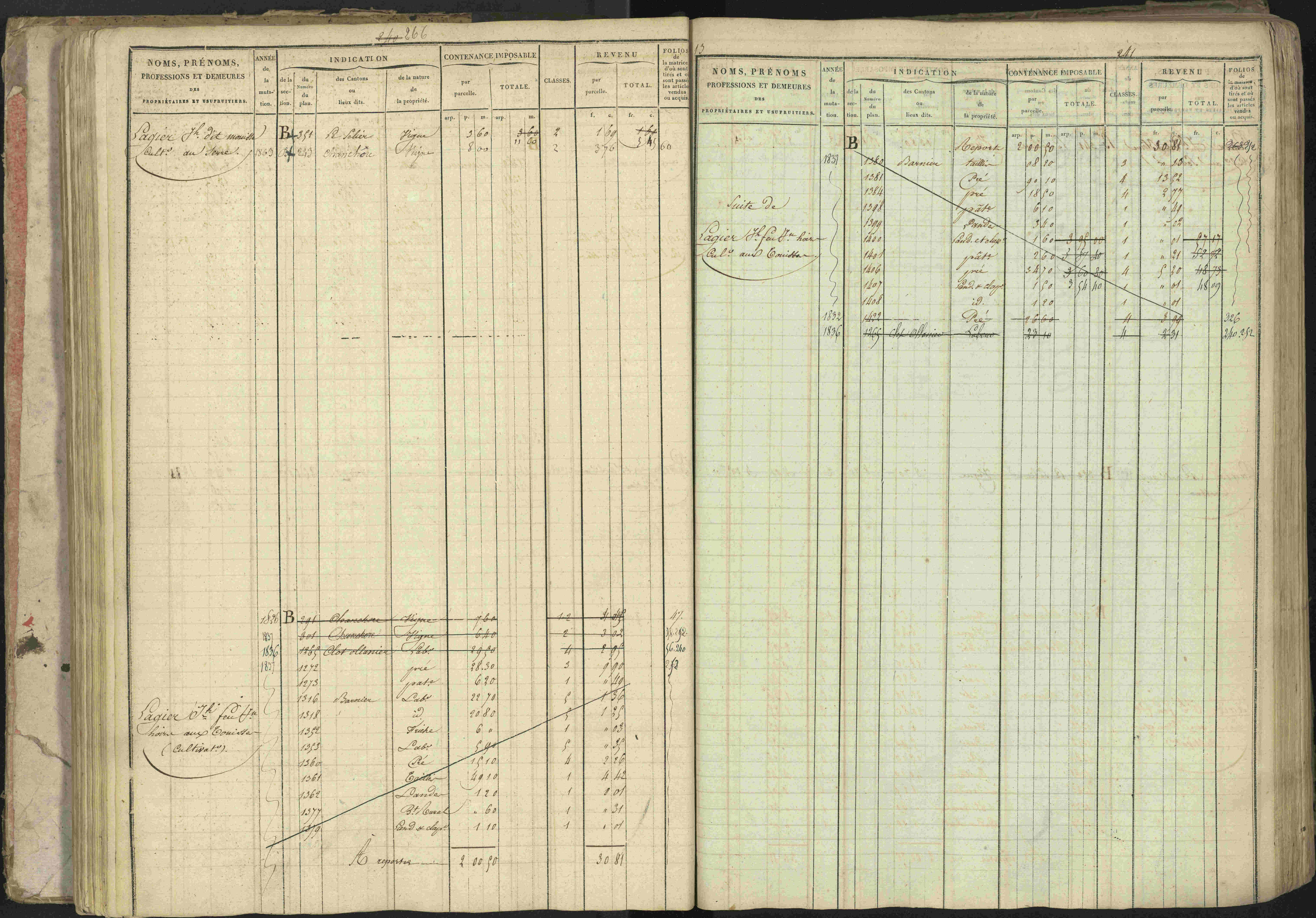 Baratier - 3 P 202/1 - 3 P 202/1 - Matrice, folios 1-440.
