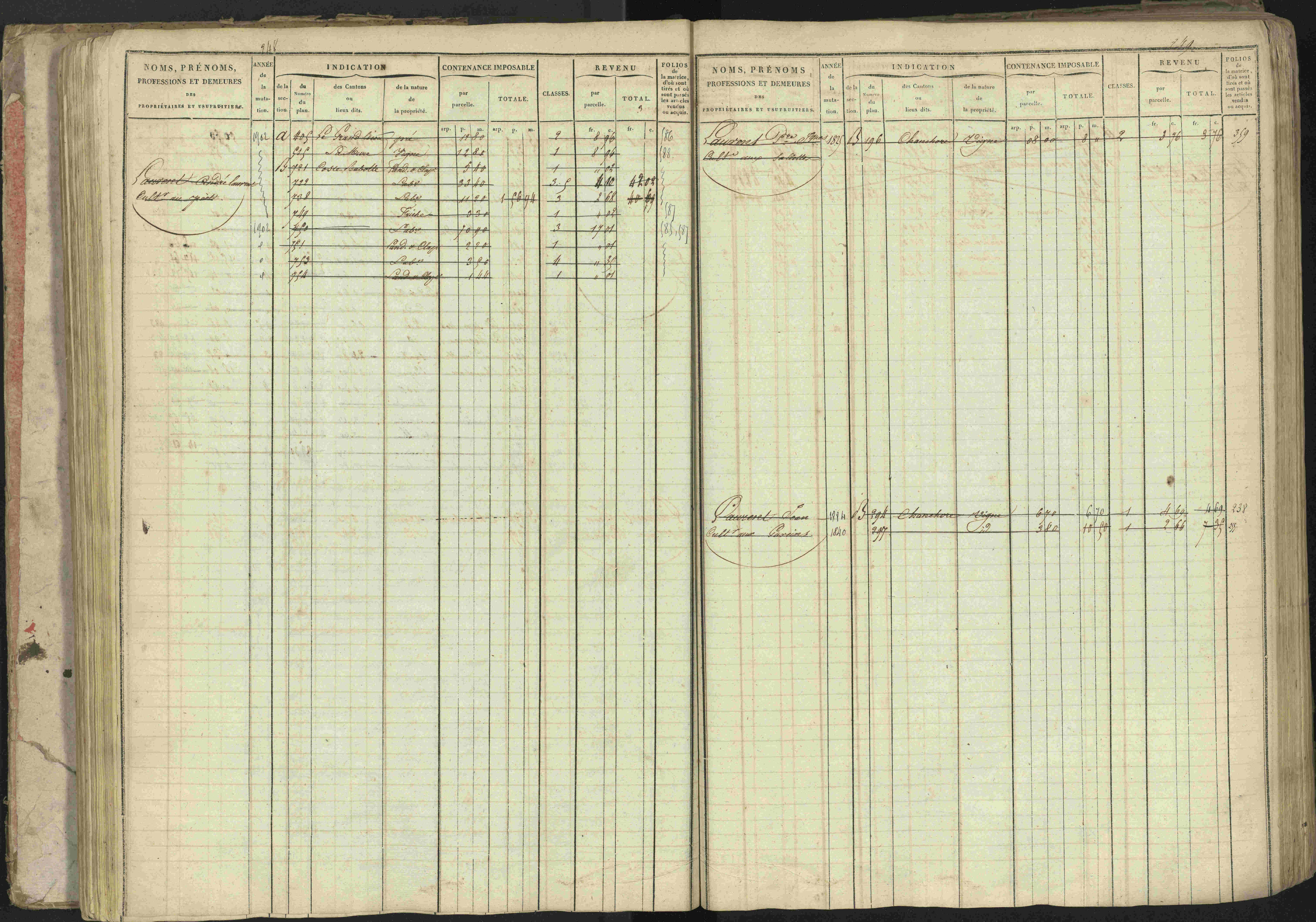 Baratier - 3 P 202/1 - 3 P 202/1 - Matrice, folios 1-440.