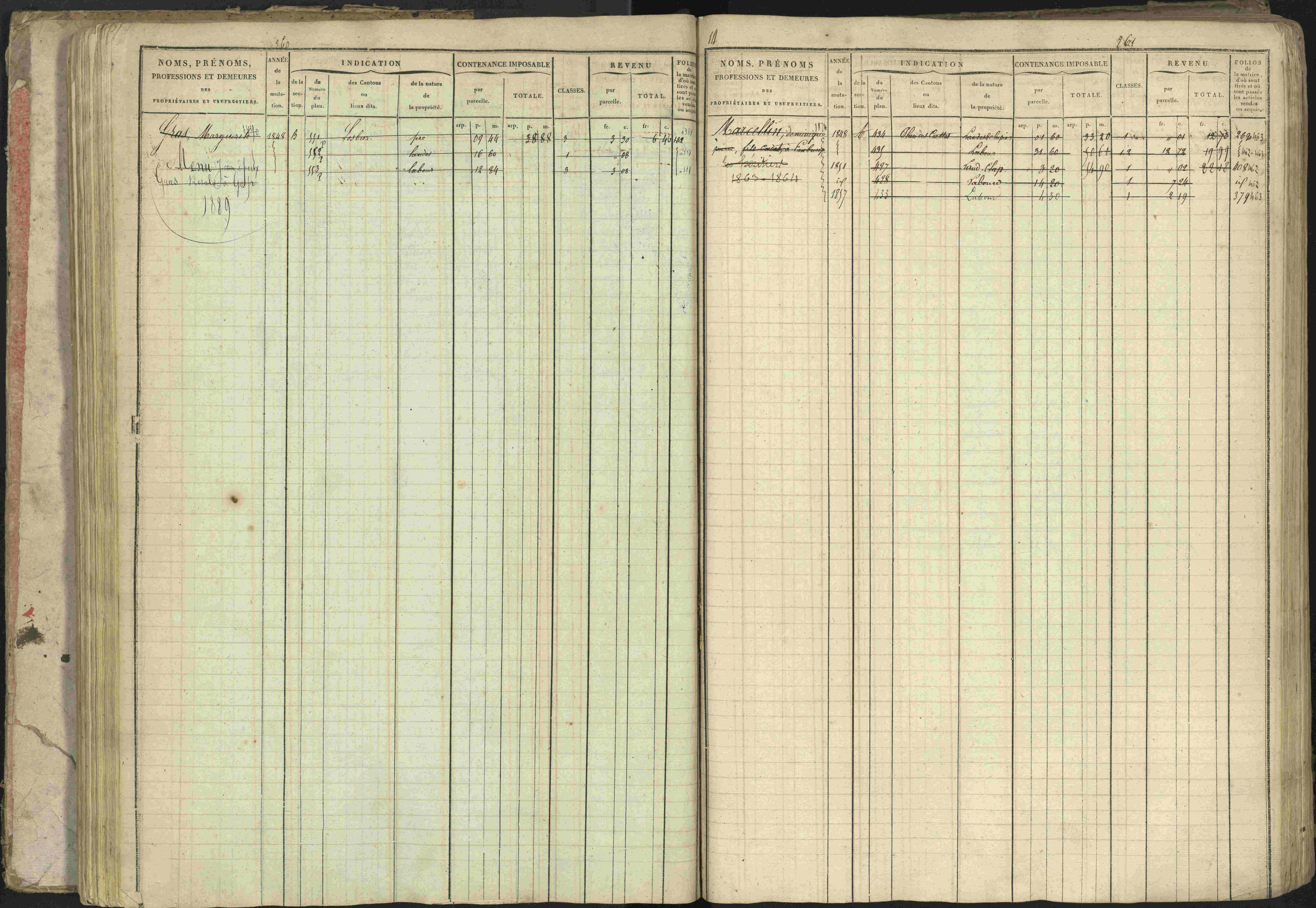 Baratier - 3 P 202/1 - 3 P 202/1 - Matrice, folios 1-440.