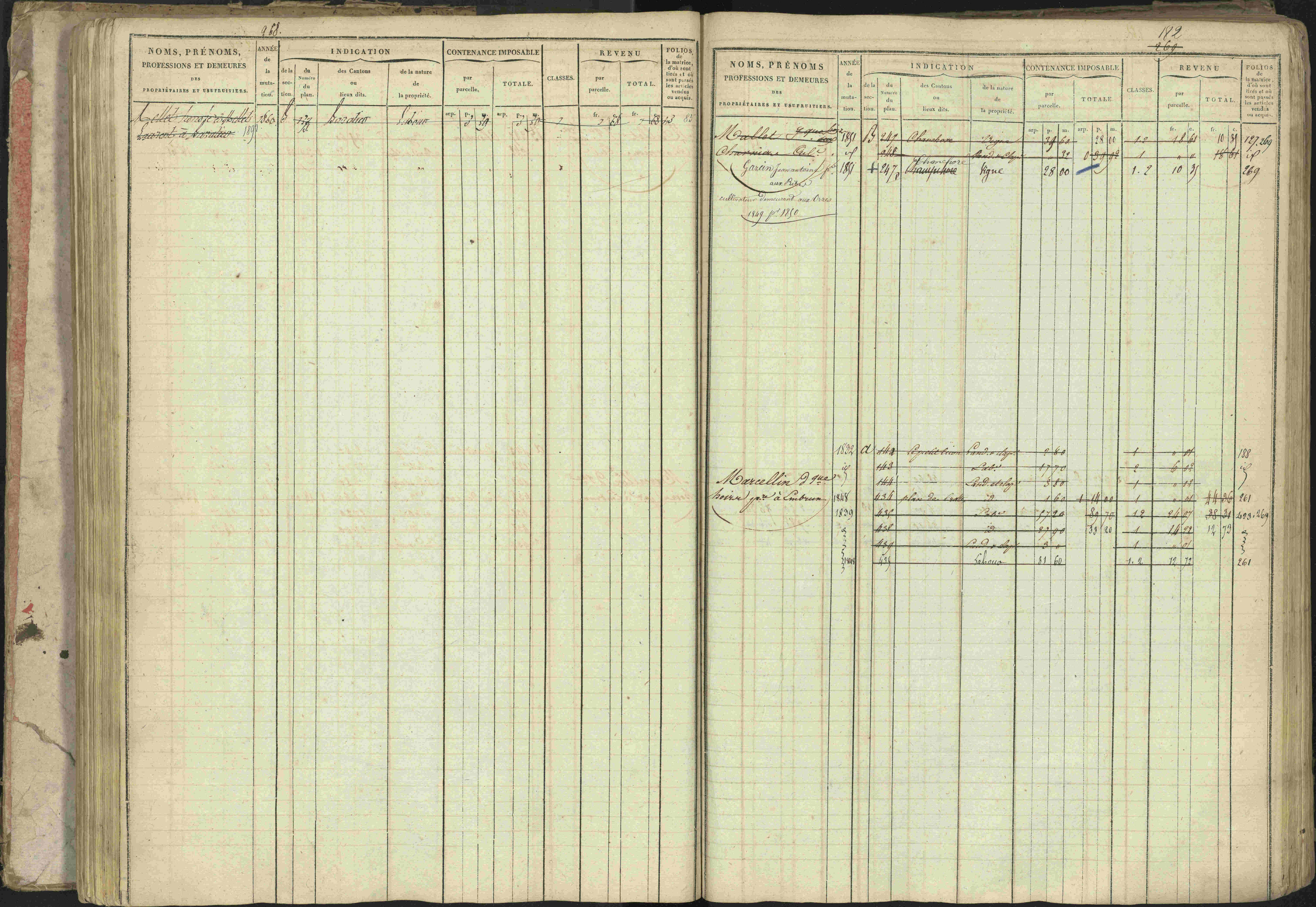 Baratier - 3 P 202/1 - 3 P 202/1 - Matrice, folios 1-440.