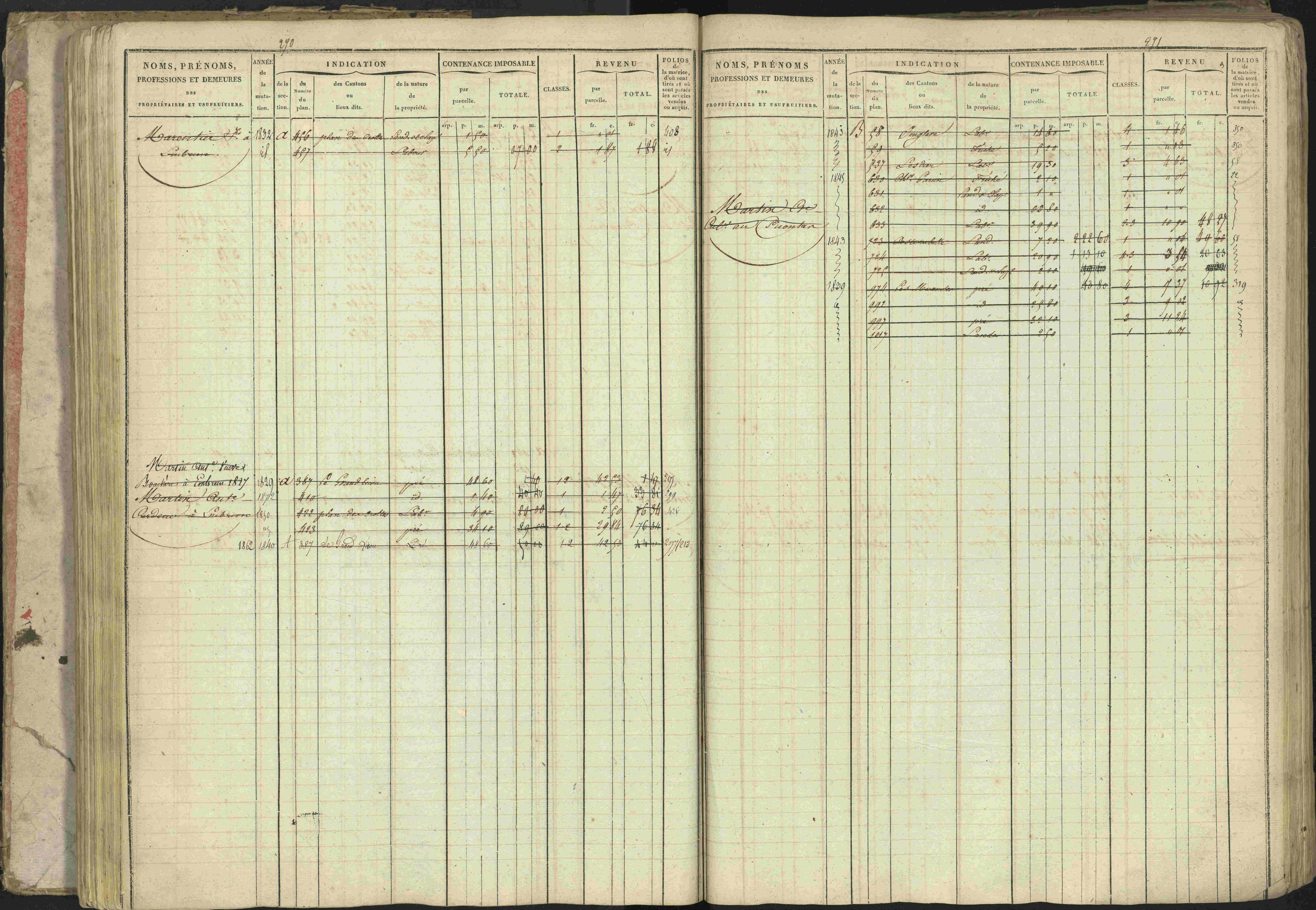 Baratier - 3 P 202/1 - 3 P 202/1 - Matrice, folios 1-440.