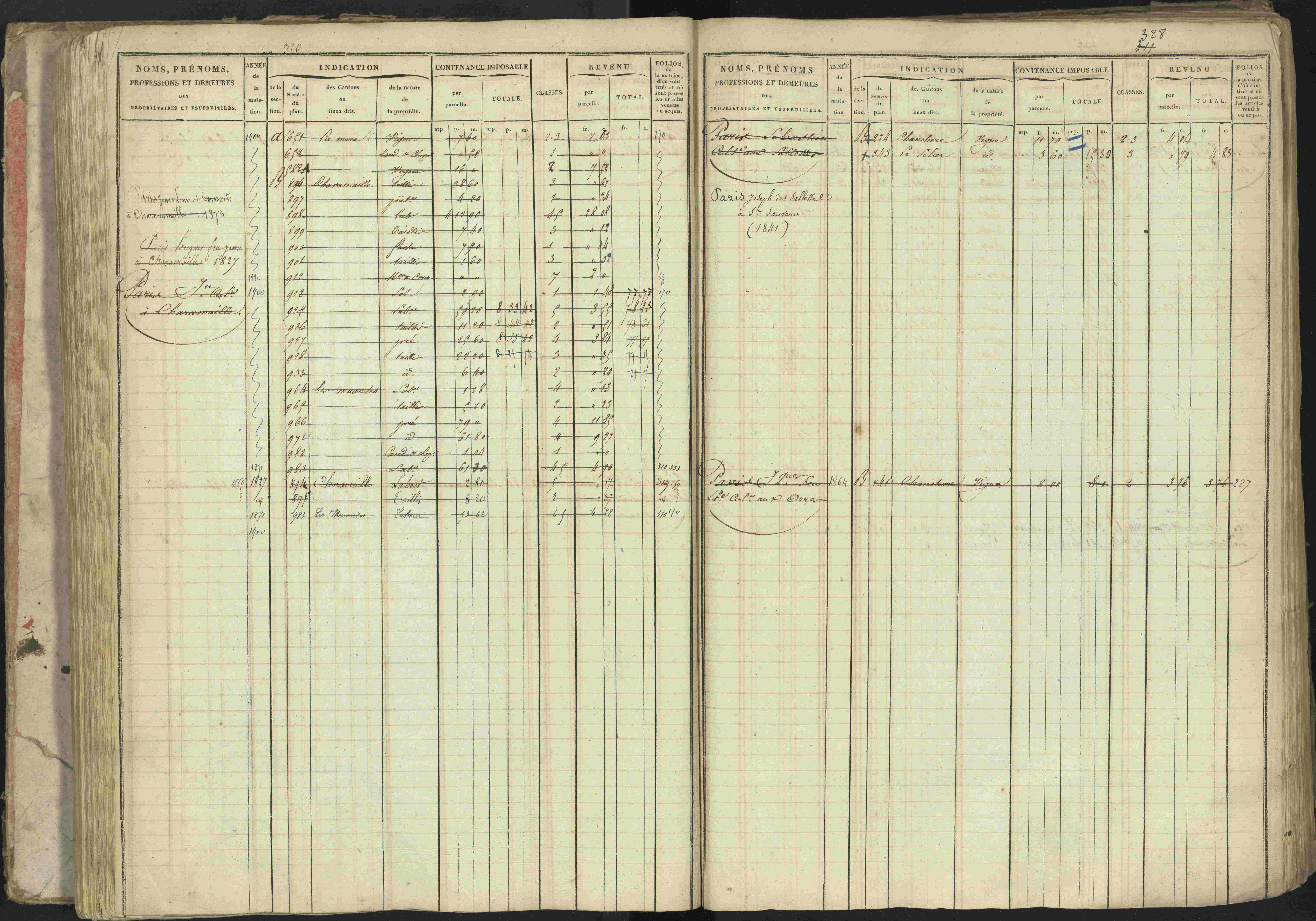 Baratier - 3 P 202/1 - 3 P 202/1 - Matrice, folios 1-440.