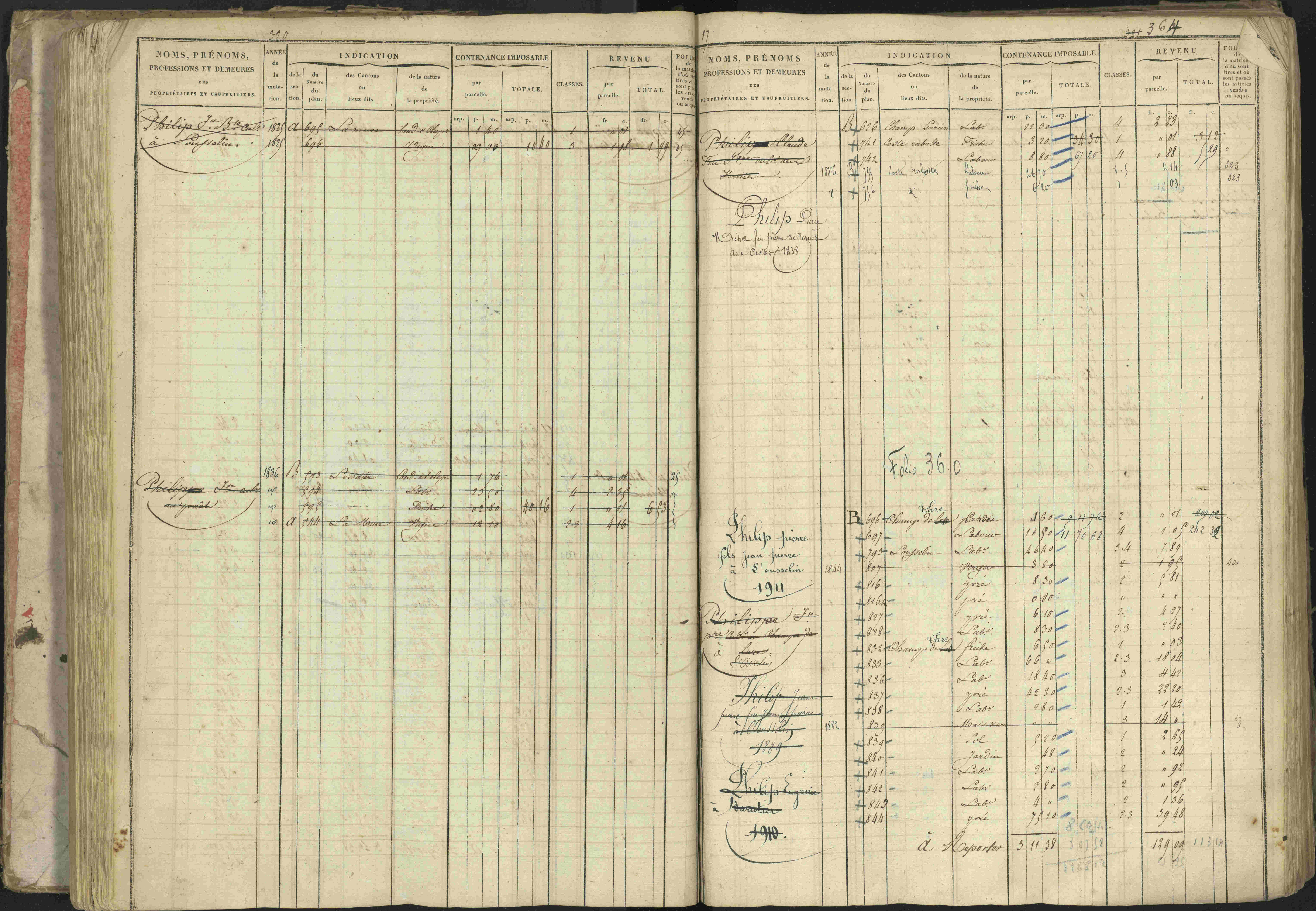 Baratier - 3 P 202/1 - 3 P 202/1 - Matrice, folios 1-440.