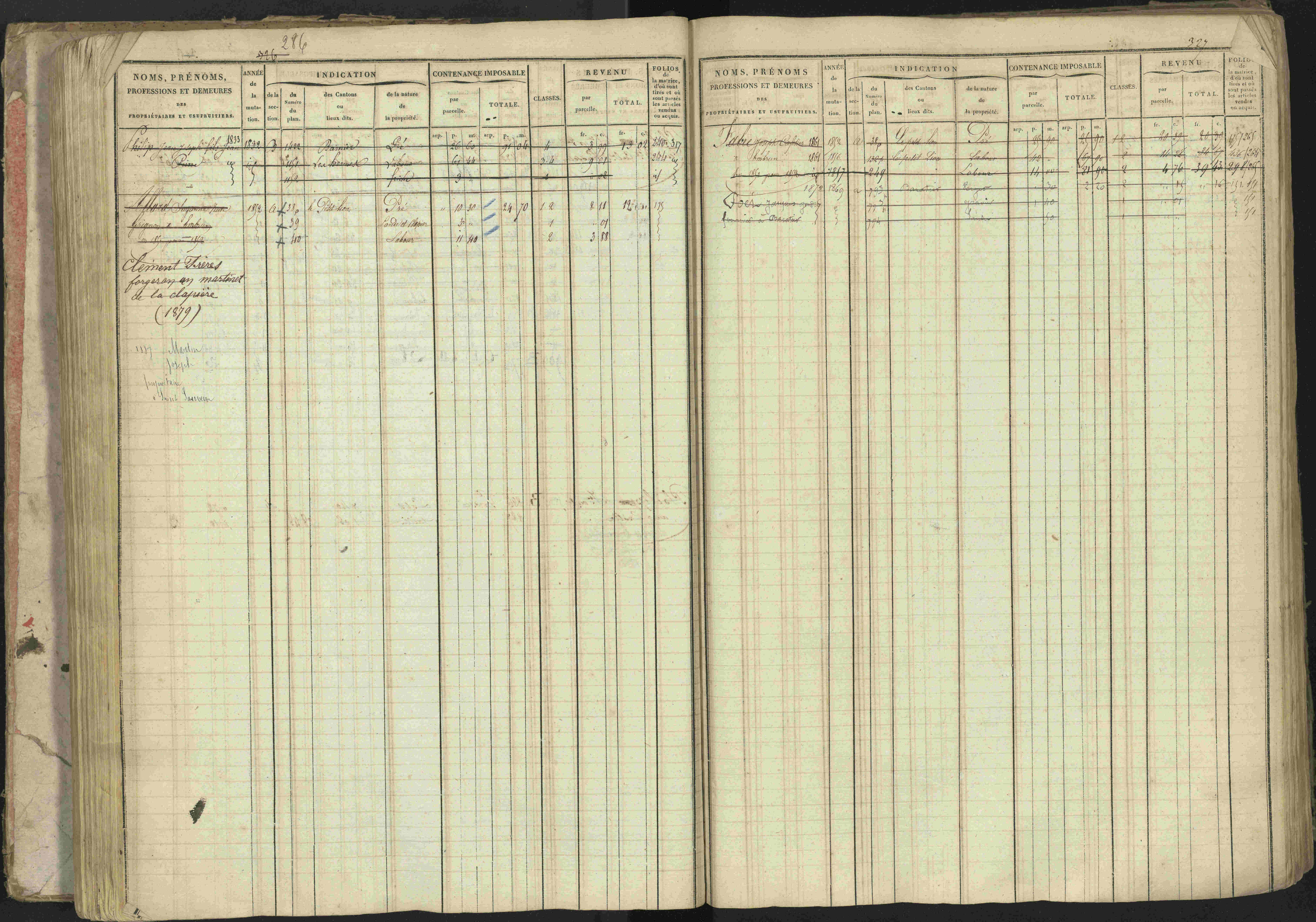 Baratier - 3 P 202/1 - 3 P 202/1 - Matrice, folios 1-440.
