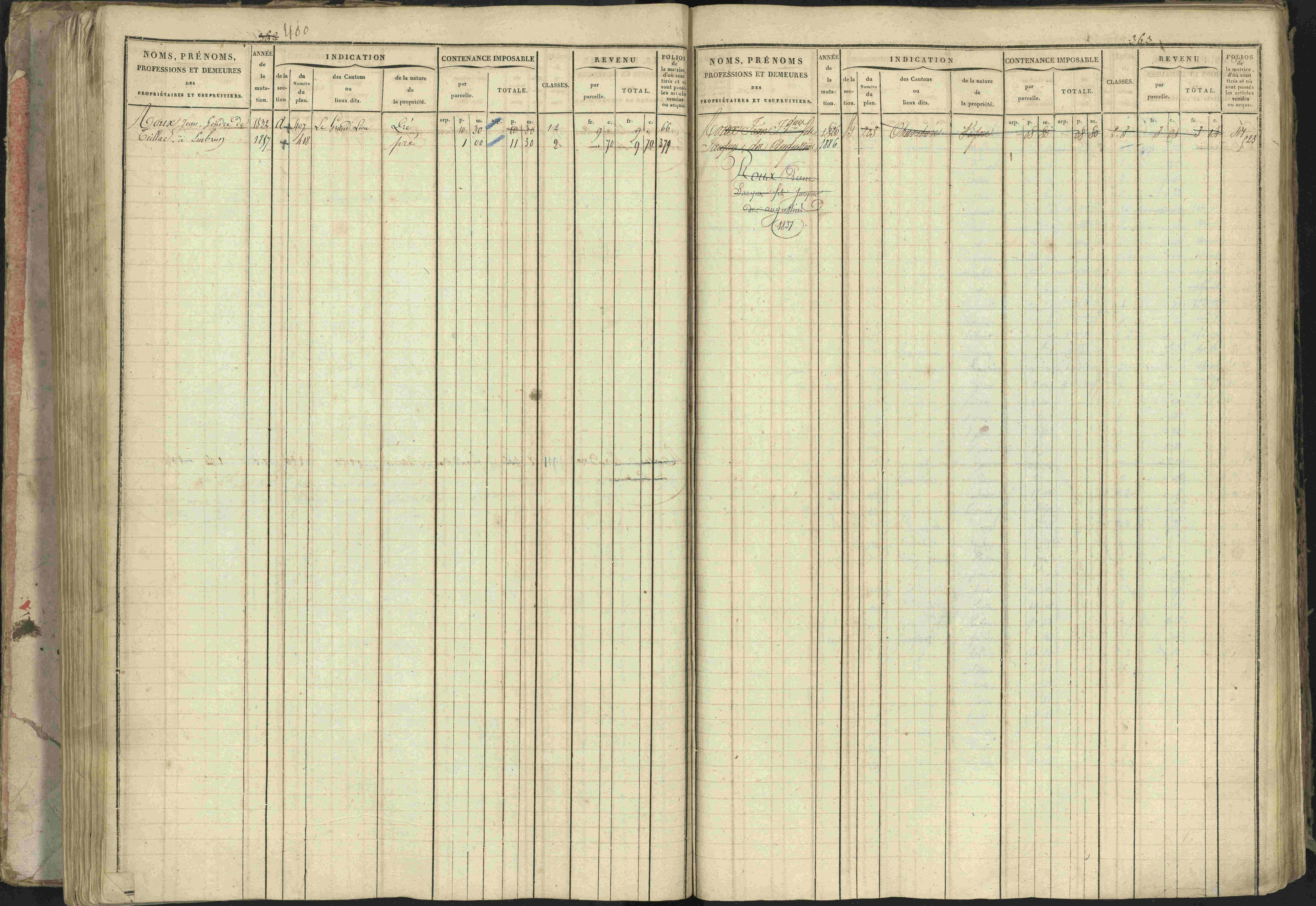 Baratier - 3 P 202/1 - 3 P 202/1 - Matrice, folios 1-440.