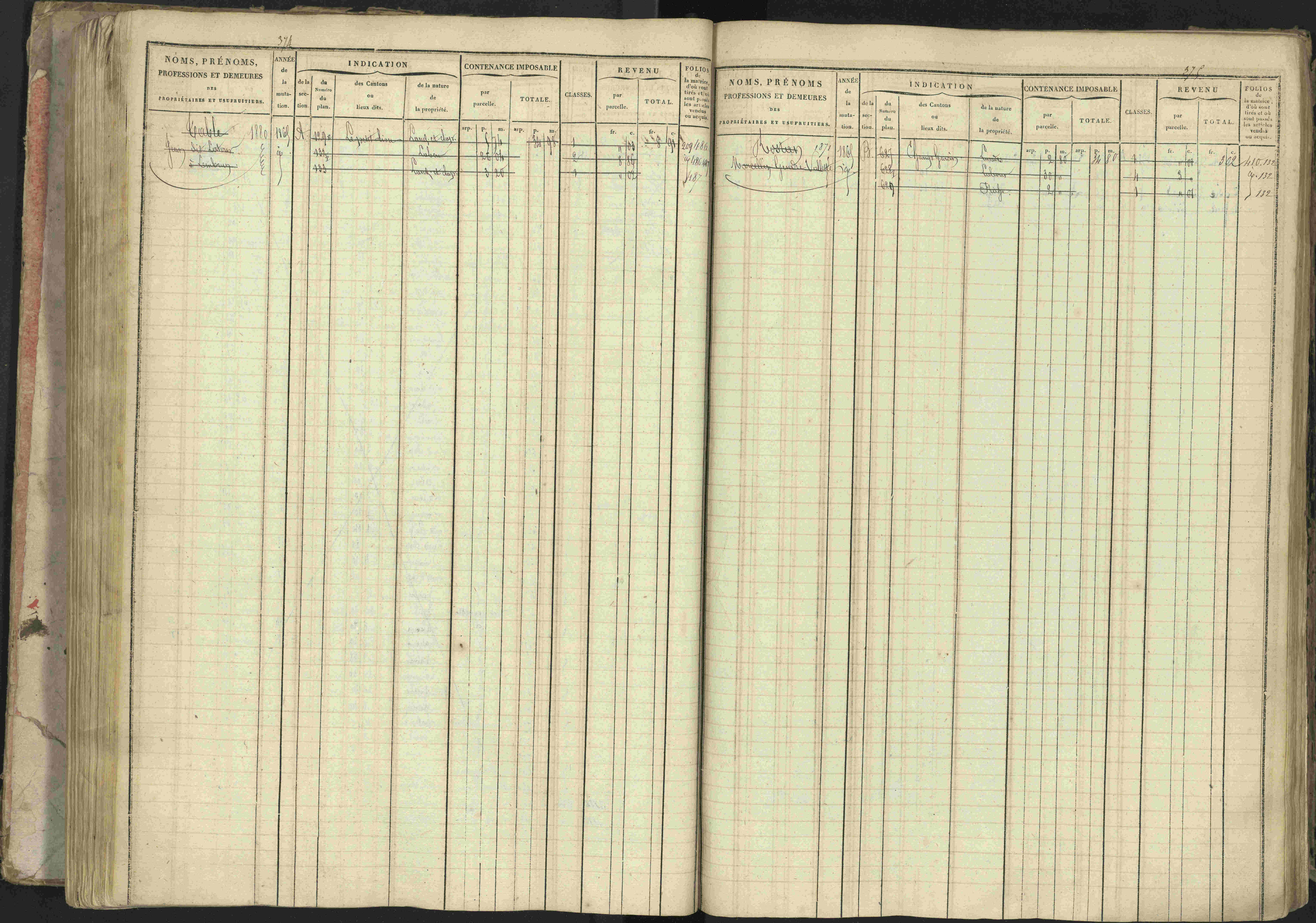 Baratier - 3 P 202/1 - 3 P 202/1 - Matrice, folios 1-440.
