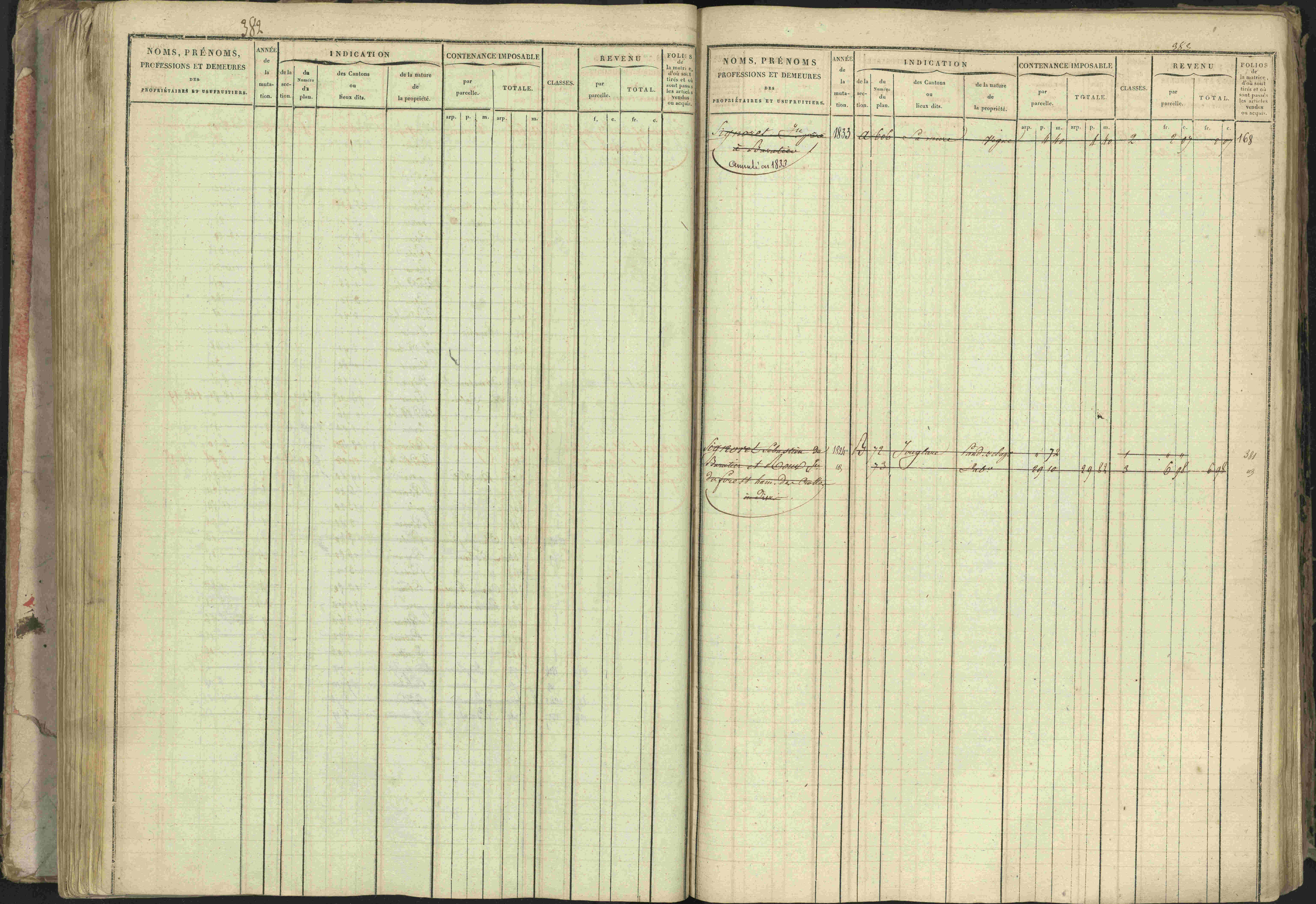 Baratier - 3 P 202/1 - 3 P 202/1 - Matrice, folios 1-440.