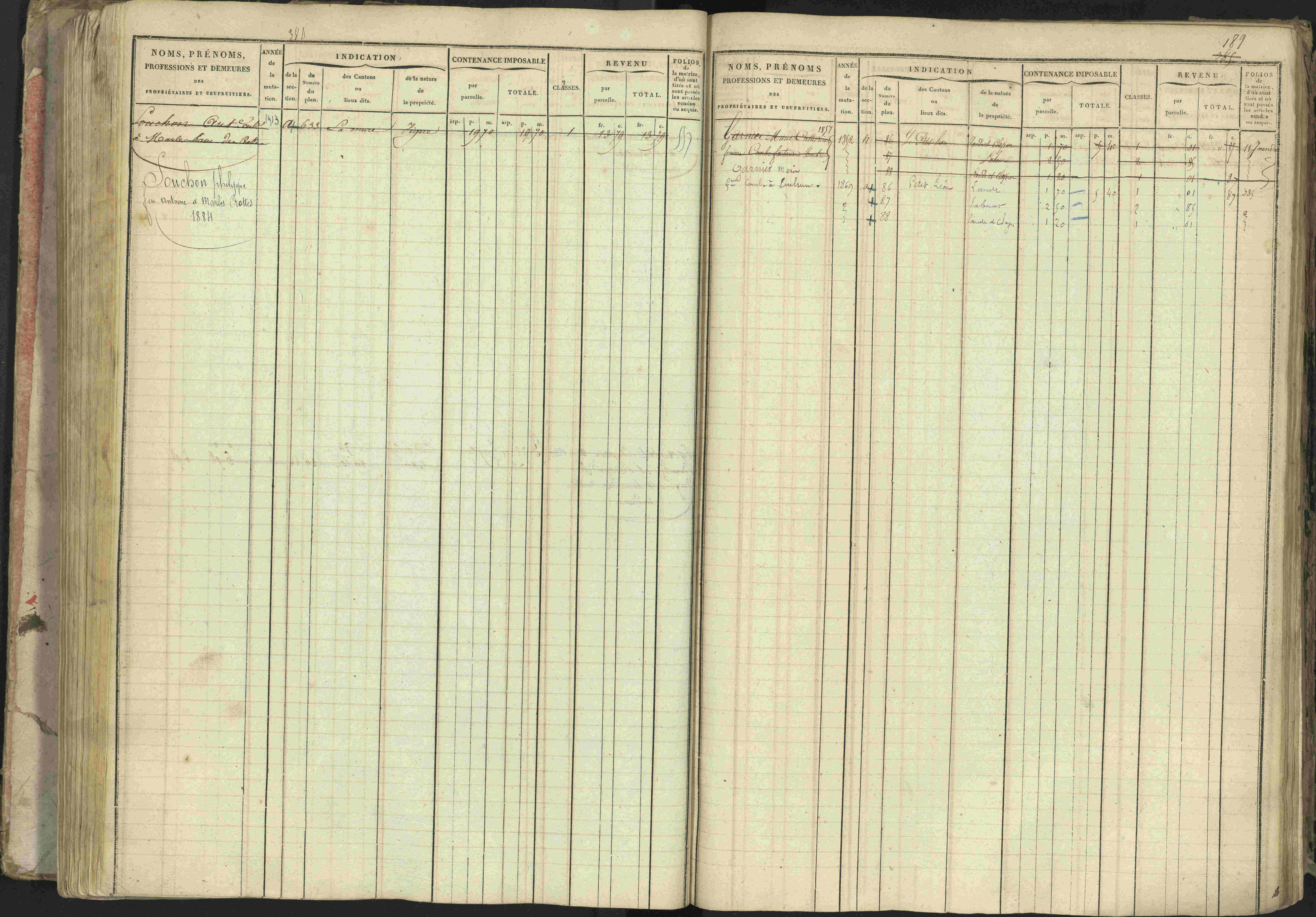 Baratier - 3 P 202/1 - 3 P 202/1 - Matrice, folios 1-440.