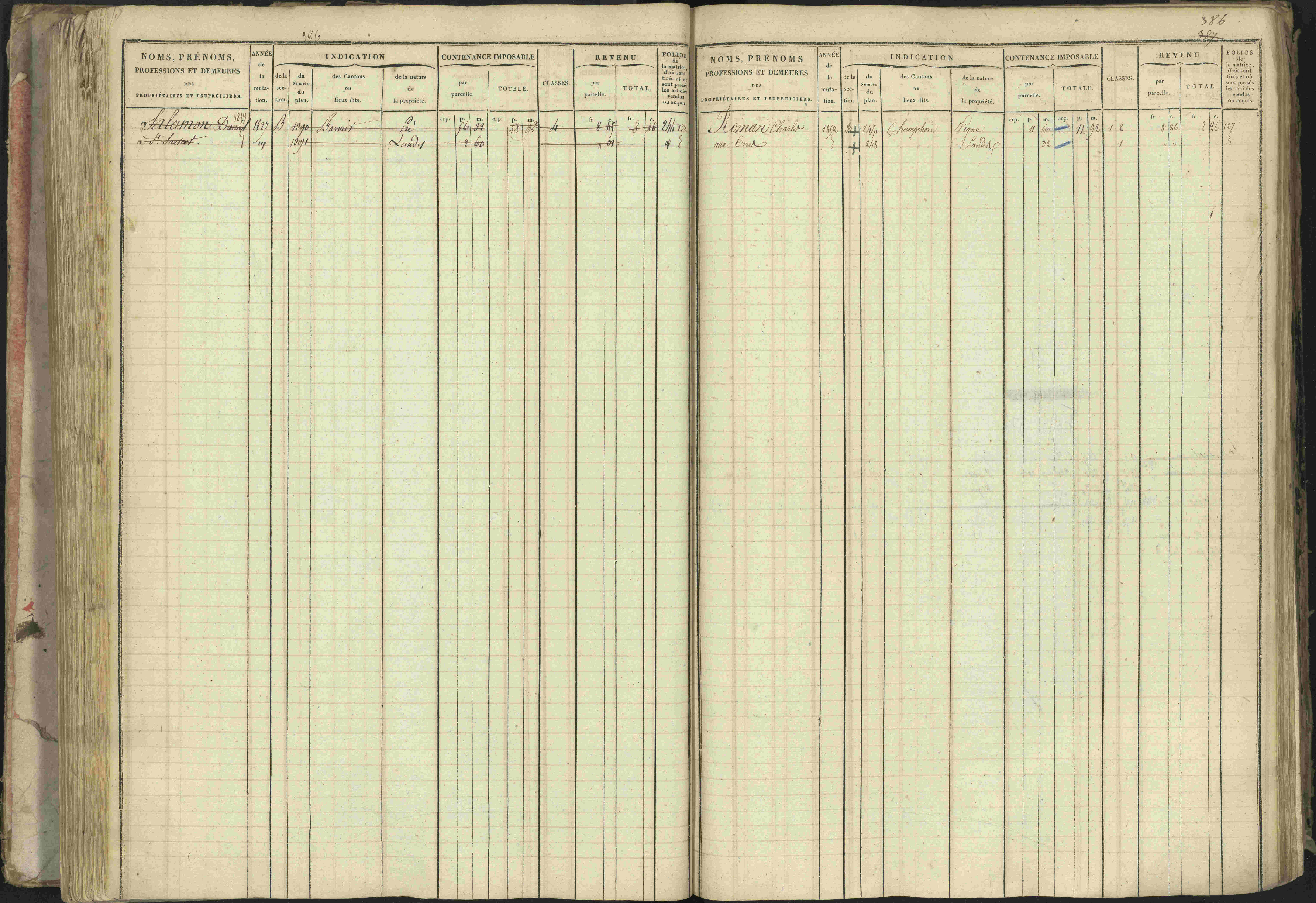 Baratier - 3 P 202/1 - 3 P 202/1 - Matrice, folios 1-440.