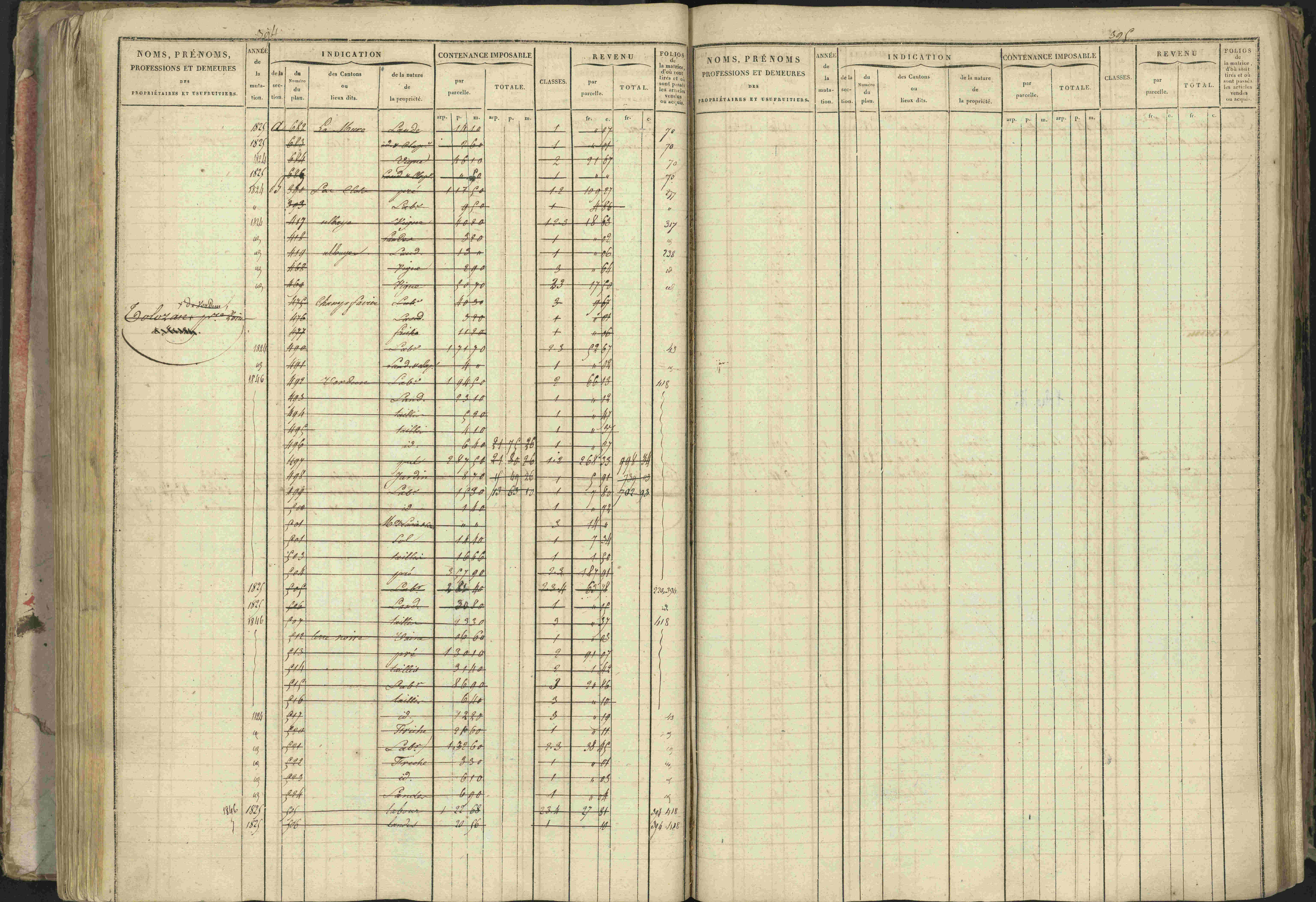 Baratier - 3 P 202/1 - 3 P 202/1 - Matrice, folios 1-440.