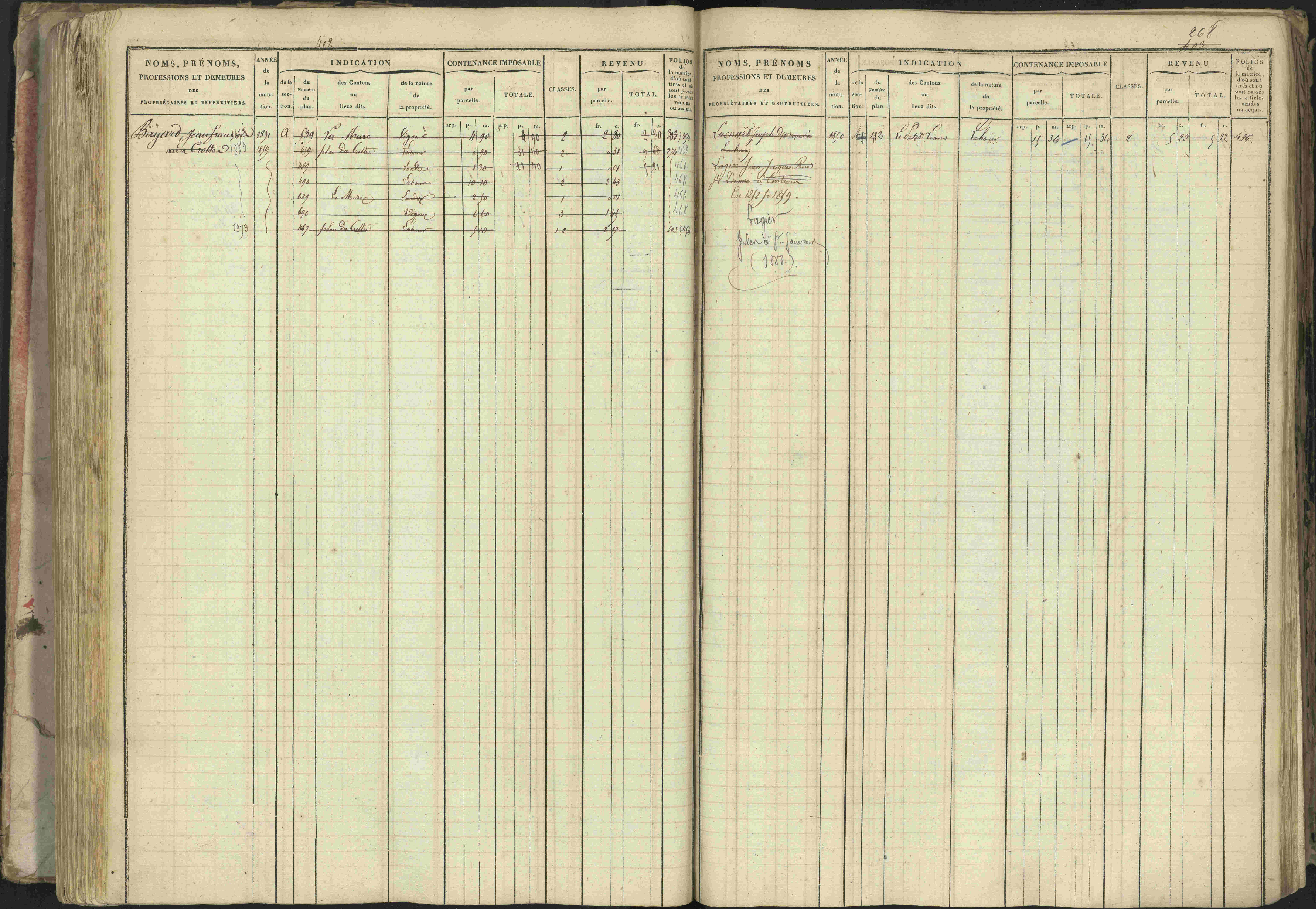Baratier - 3 P 202/1 - 3 P 202/1 - Matrice, folios 1-440.
