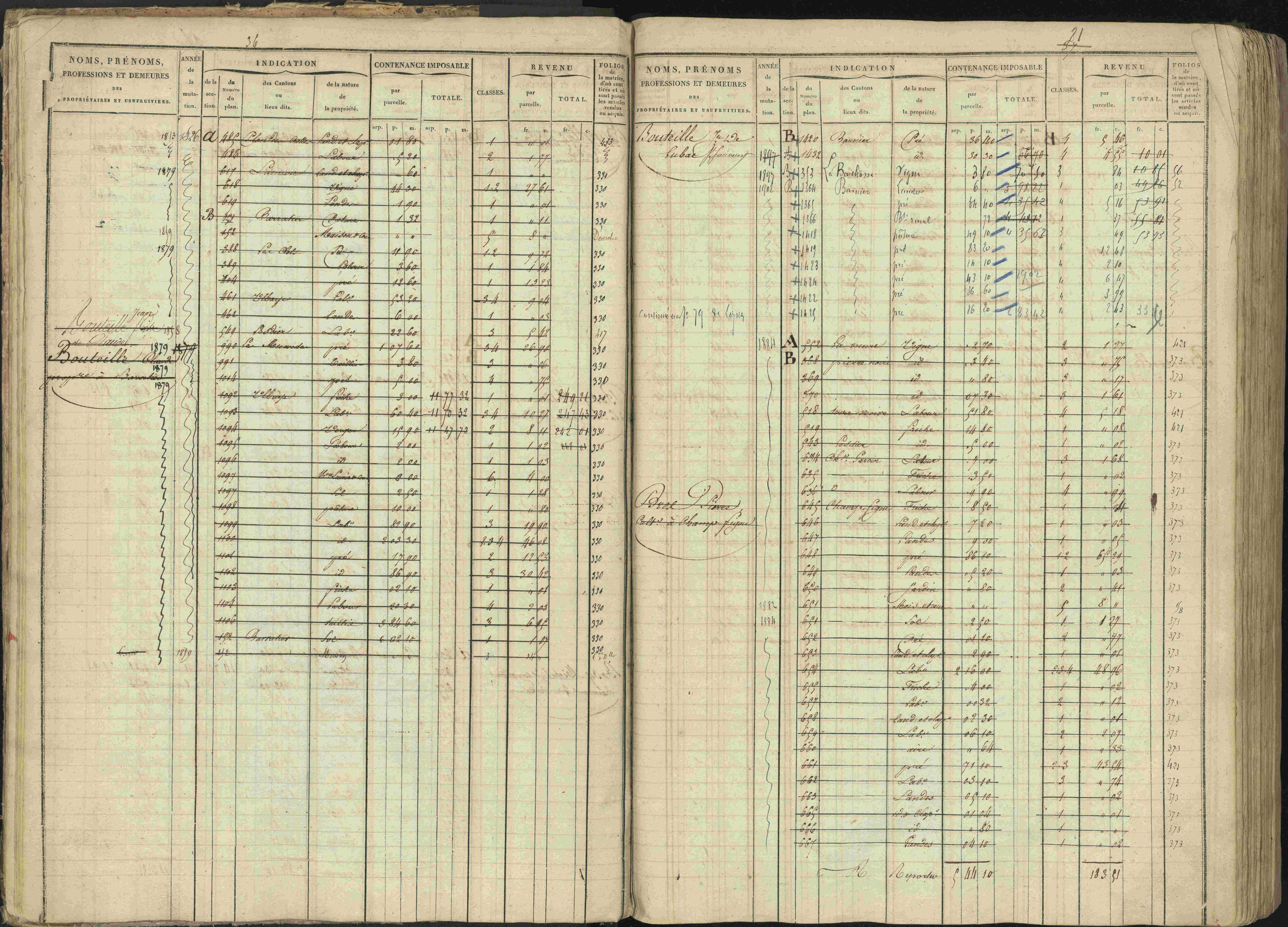 Baratier - 3 P 202/1 - 3 P 202/1 - Matrice, folios 1-440.