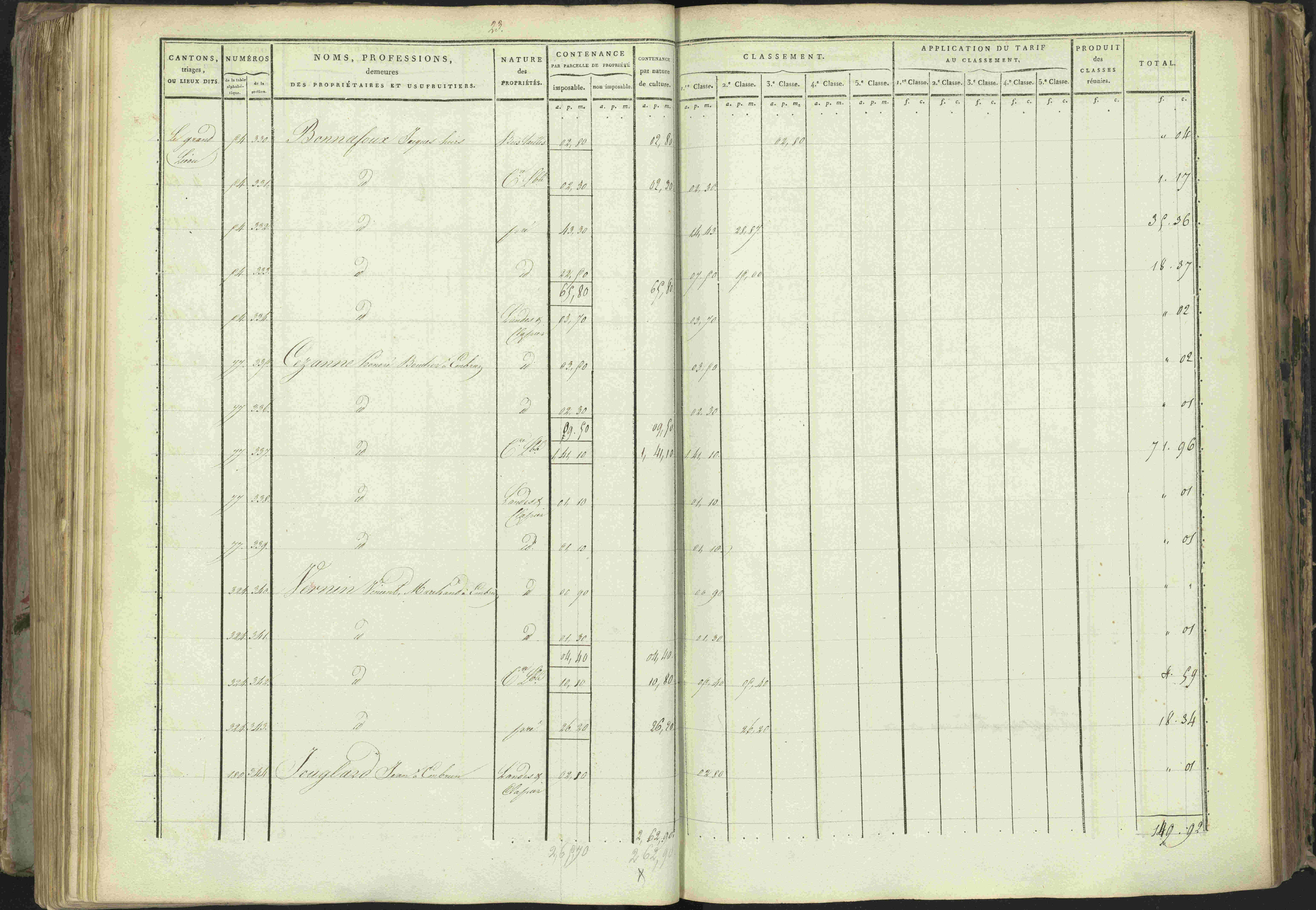 Baratier - 3 P 202/1 - 3 P 202/1 - Matrice, folios 1-440.