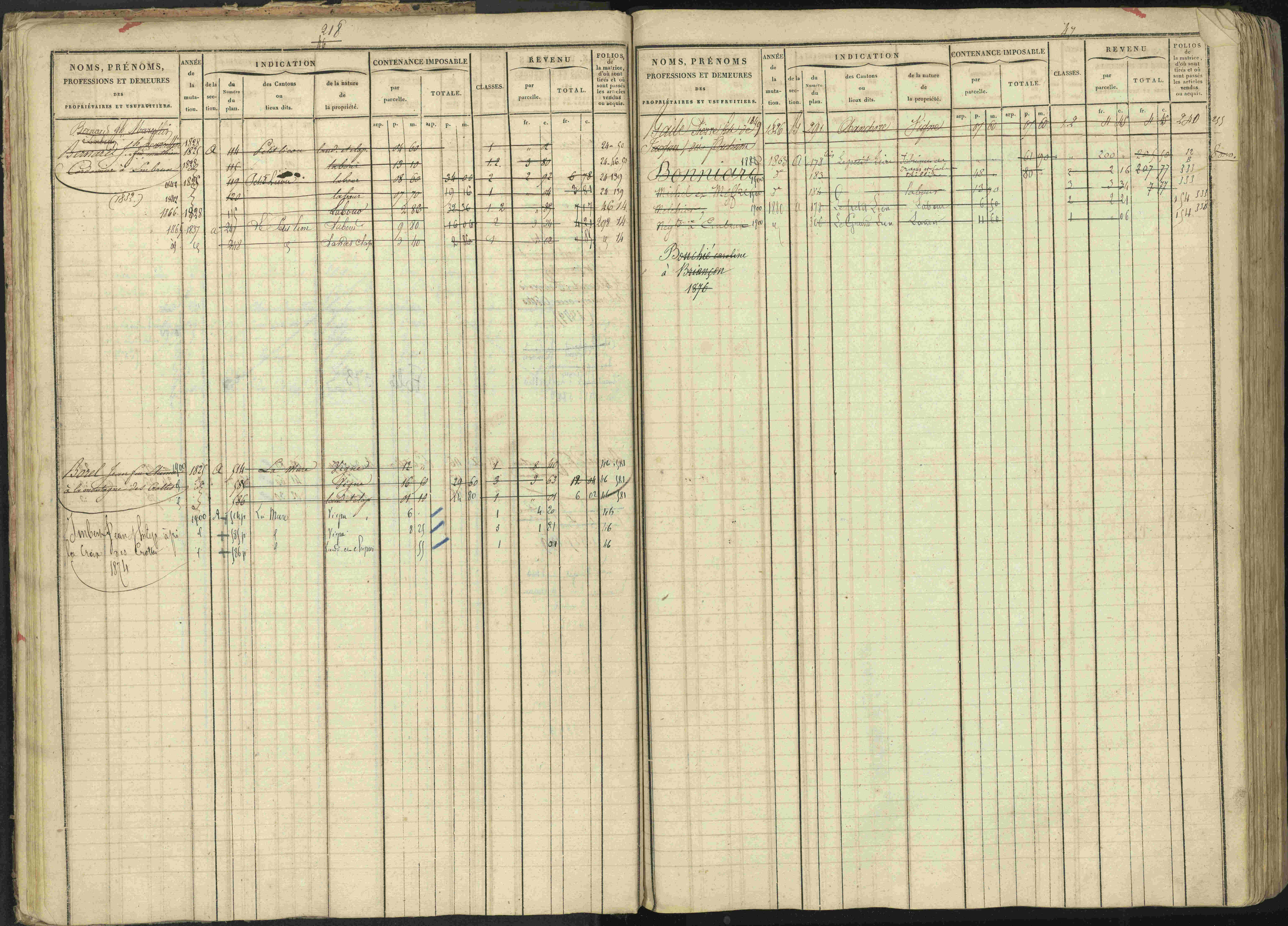 Baratier - 3 P 202/1 - 3 P 202/1 - Matrice, folios 1-440.
