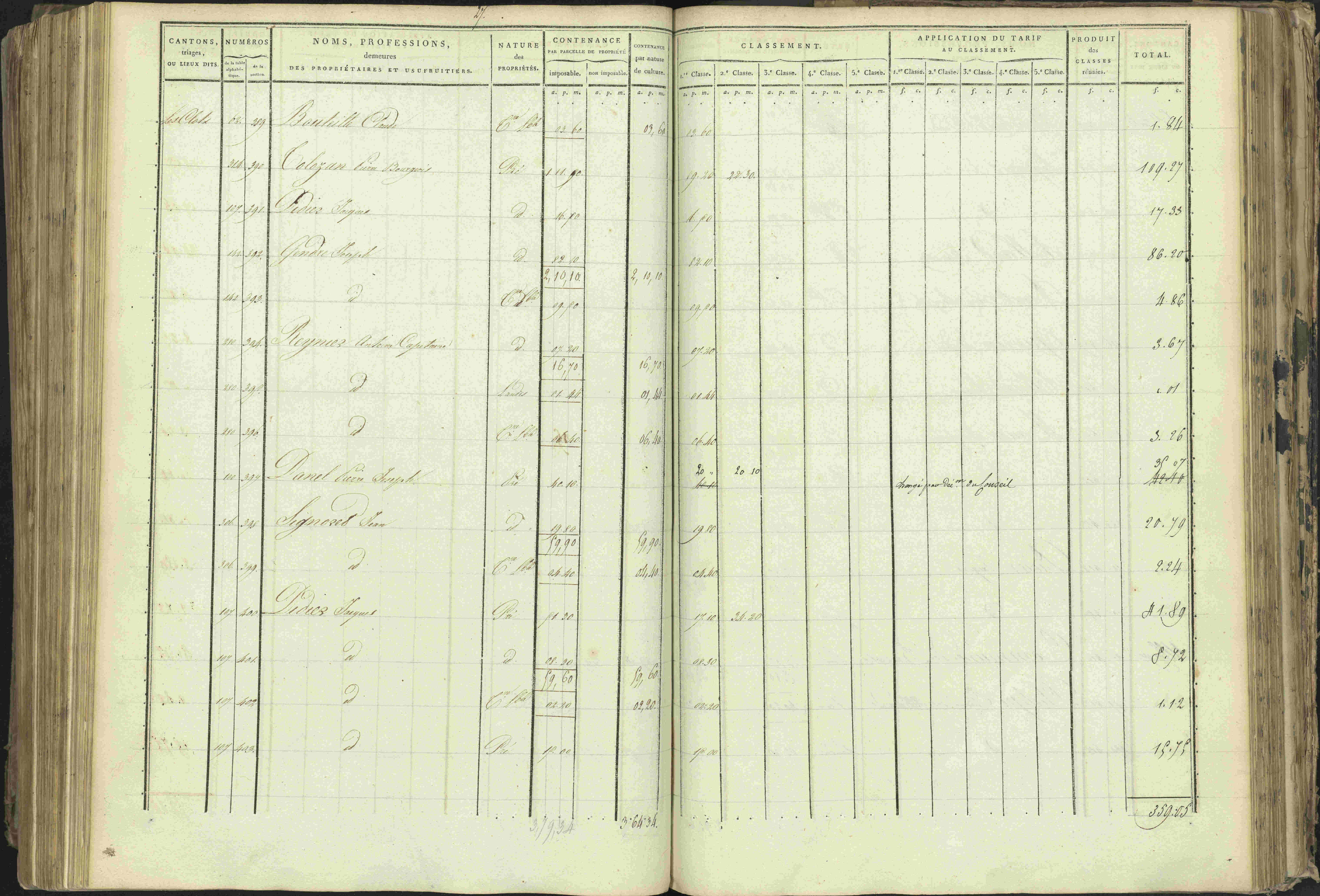 Baratier - 3 P 202/1 - 3 P 202/1 - Matrice, folios 1-440.