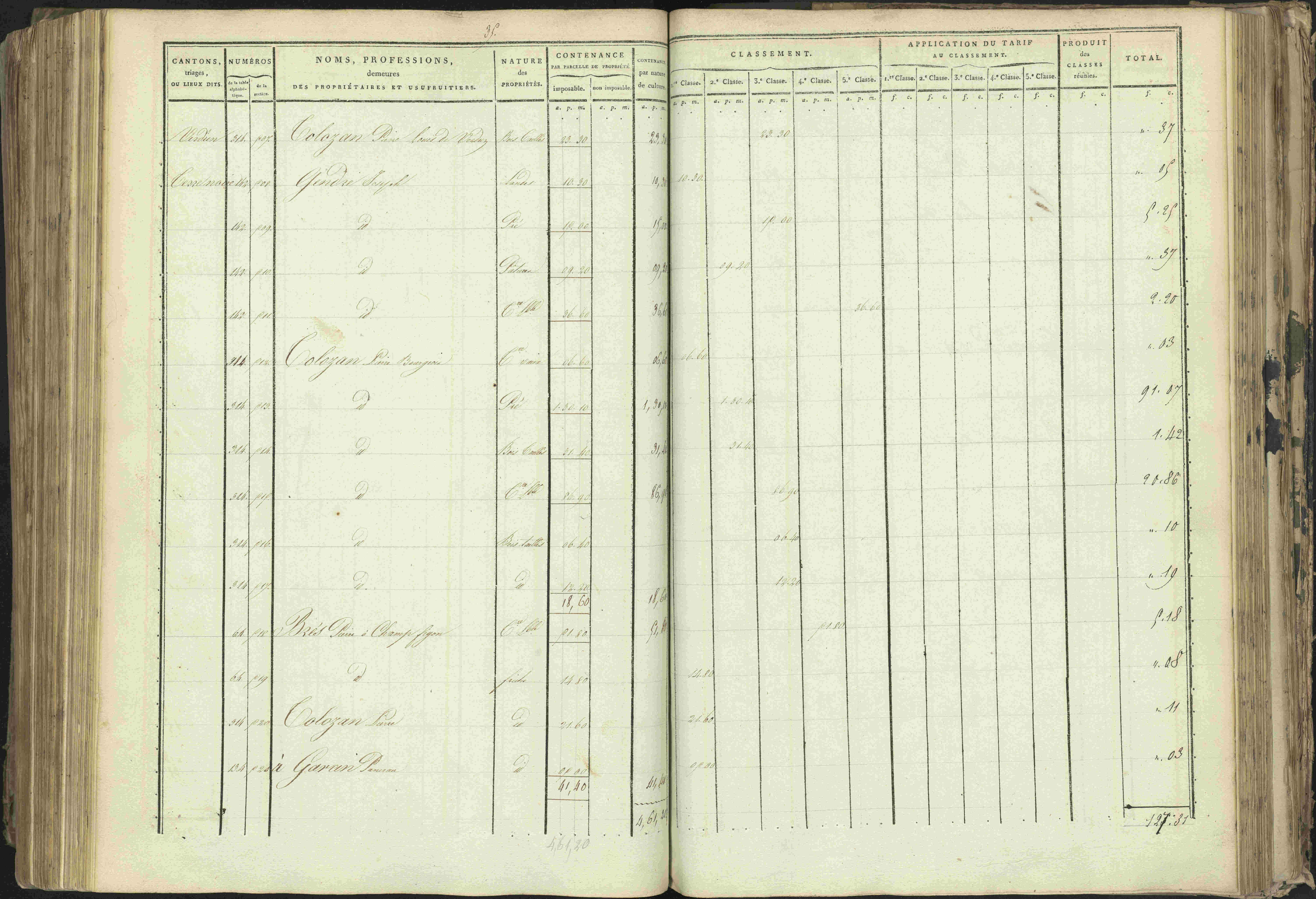 Baratier - 3 P 202/1 - 3 P 202/1 - Matrice, folios 1-440.