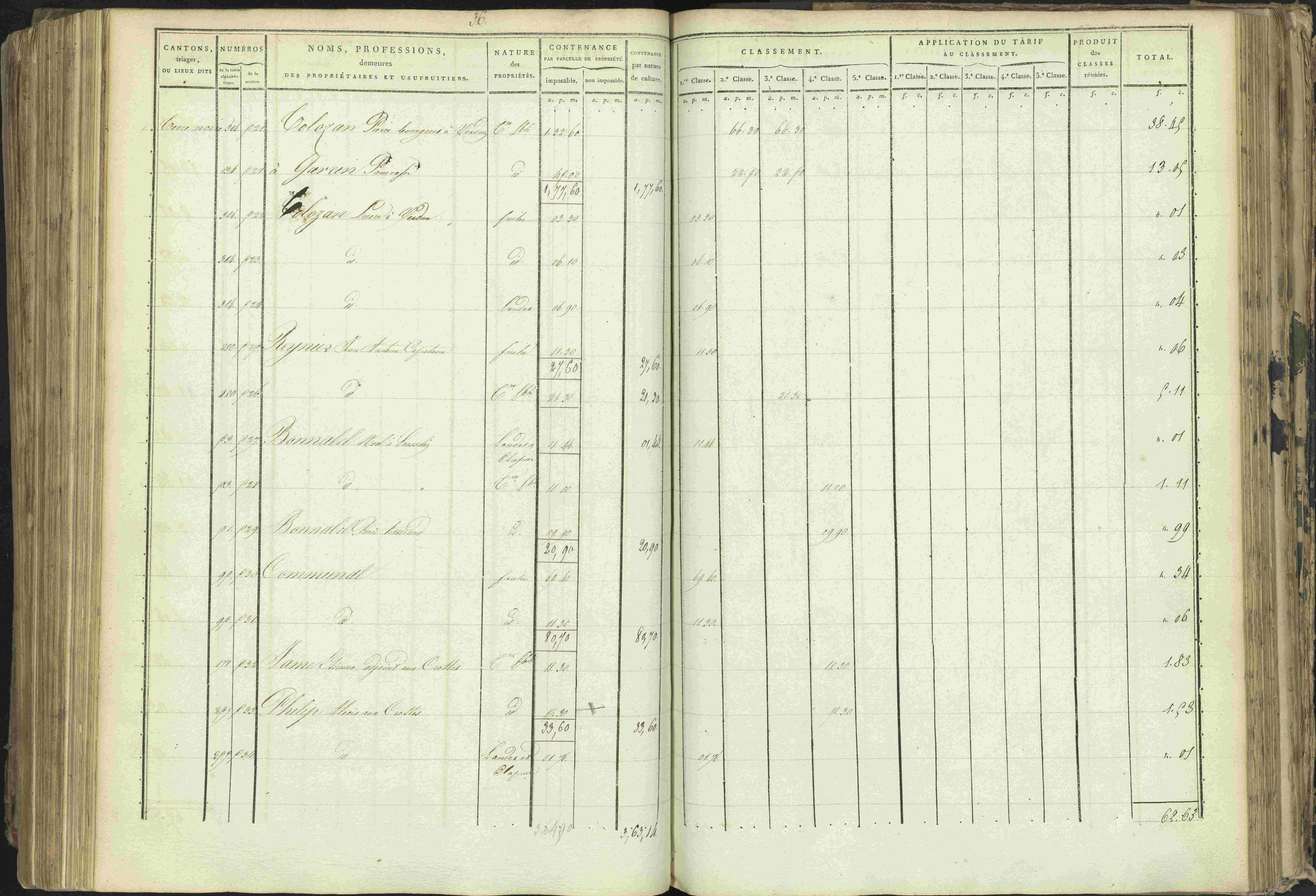 Baratier - 3 P 202/1 - 3 P 202/1 - Matrice, folios 1-440.