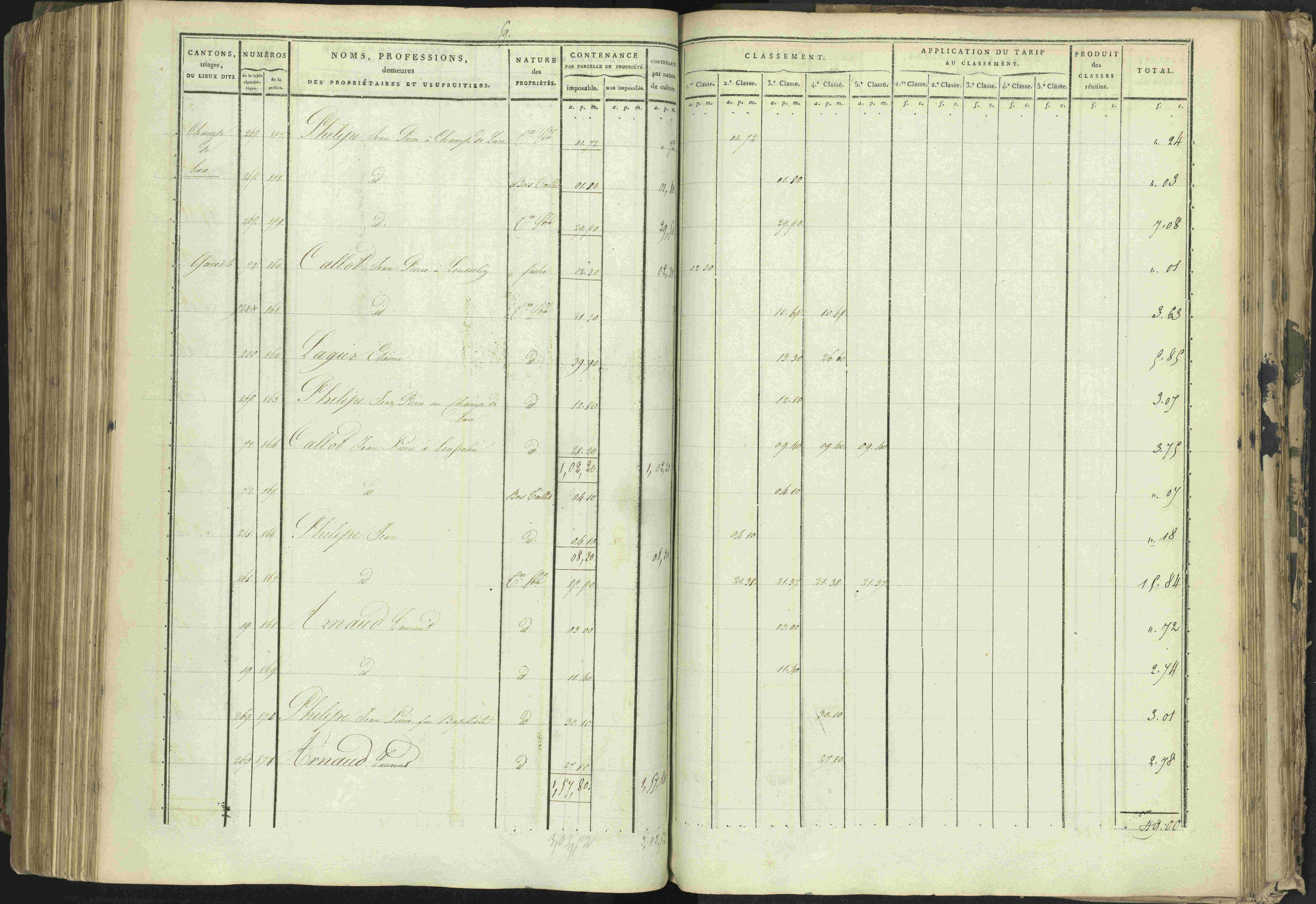 Baratier - 3 P 202/1 - 3 P 202/1 - Matrice, folios 1-440.