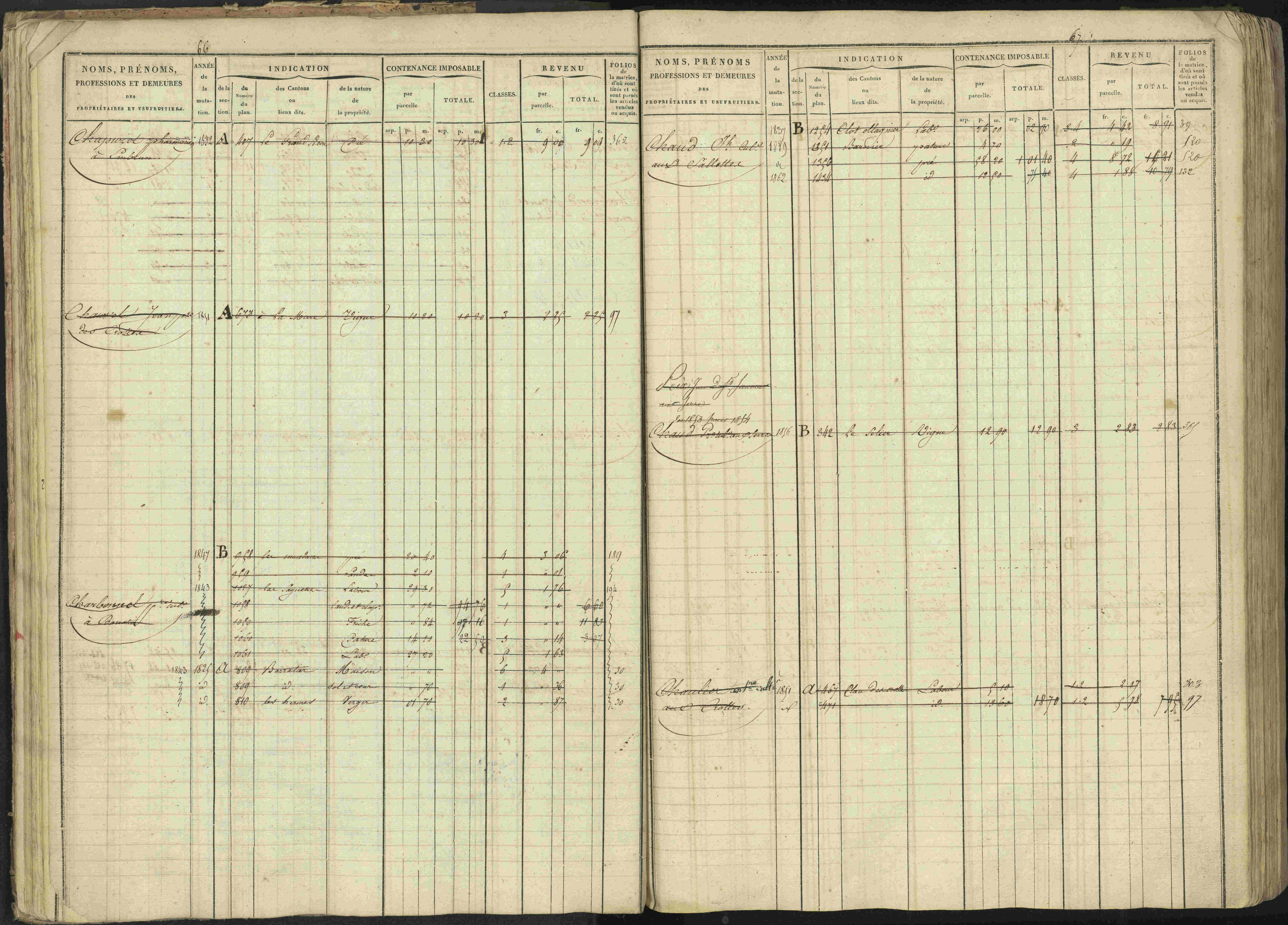 Baratier - 3 P 202/1 - 3 P 202/1 - Matrice, folios 1-440.
