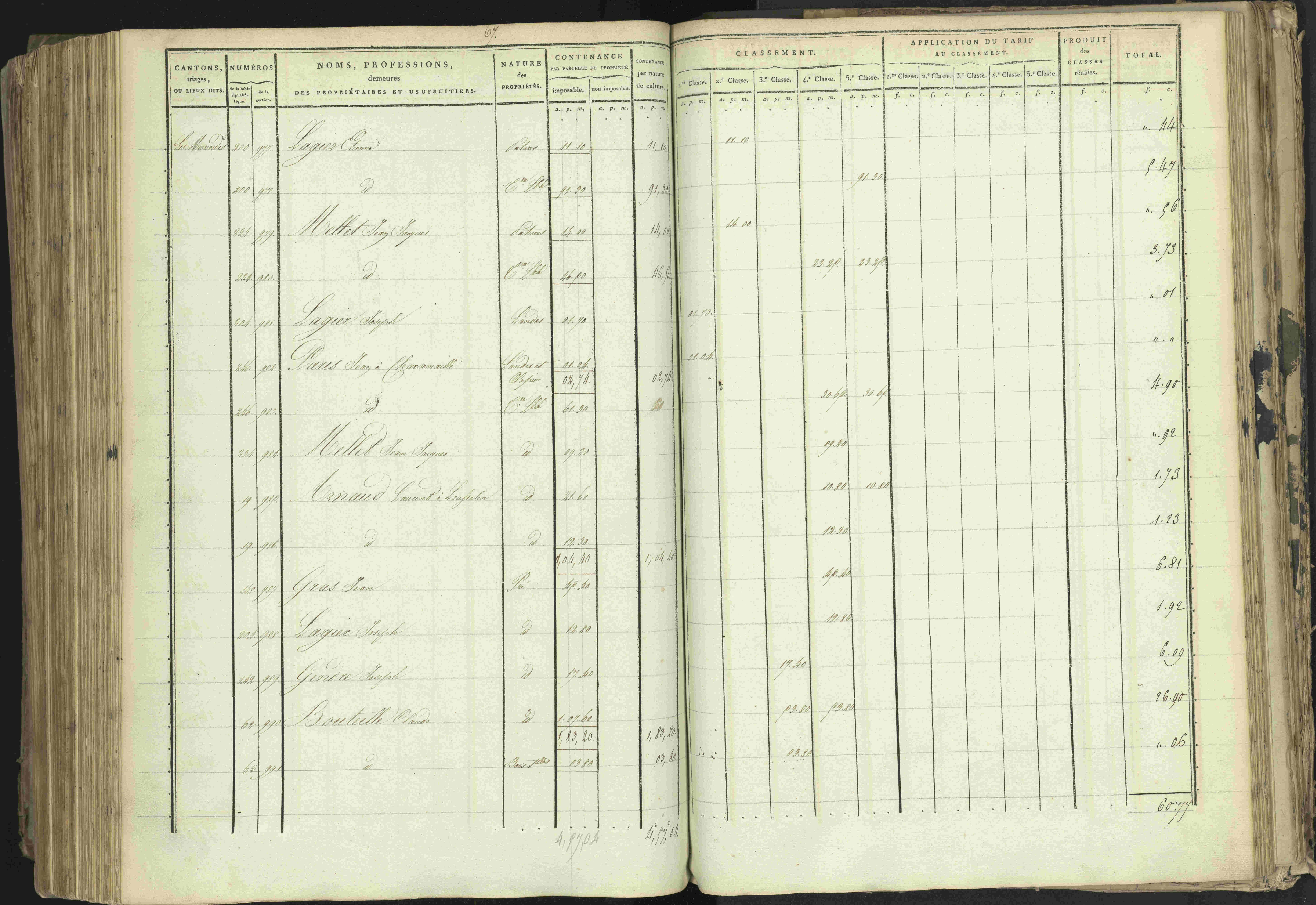 Baratier - 3 P 202/1 - 3 P 202/1 - Matrice, folios 1-440.