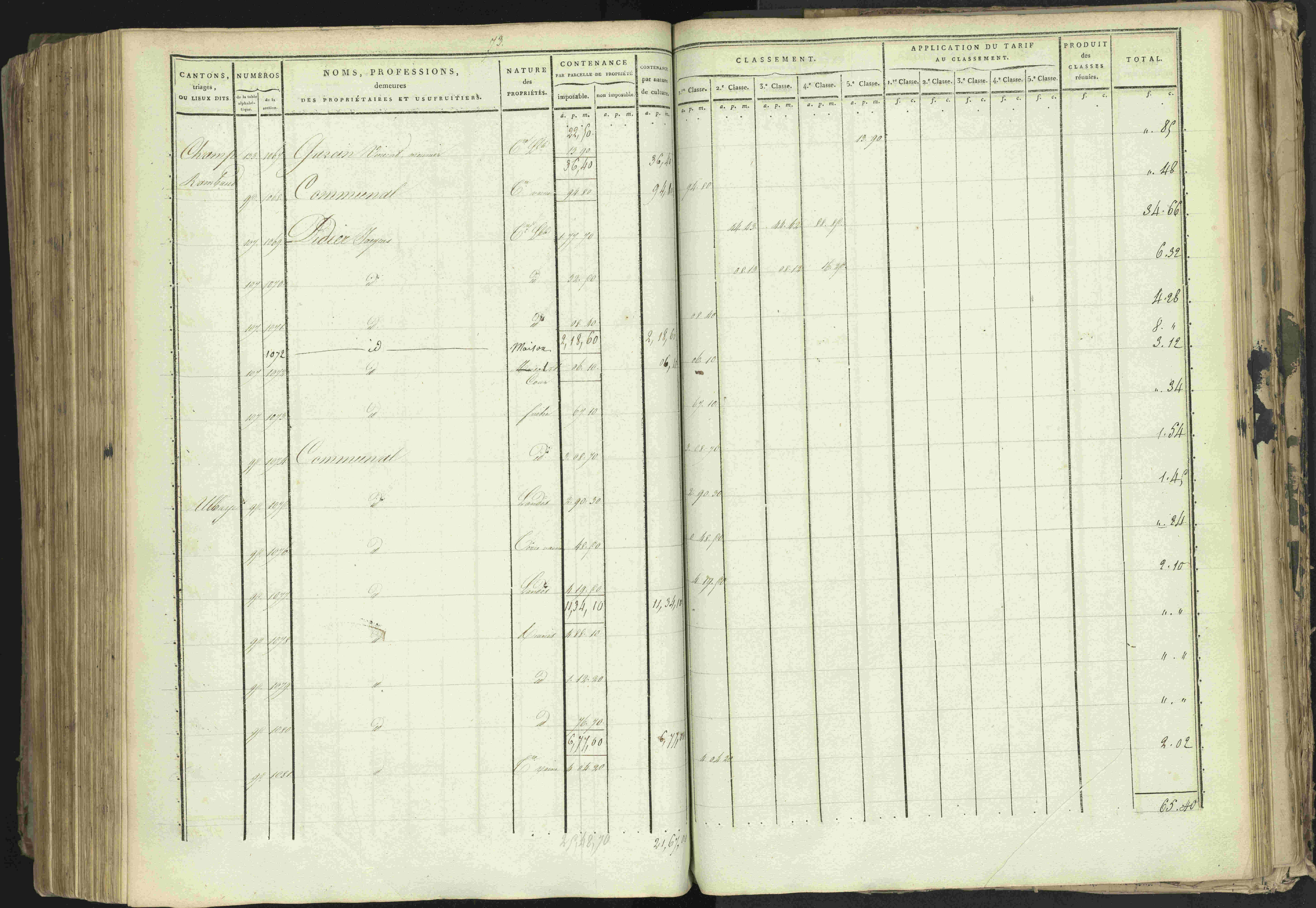 Baratier - 3 P 202/1 - 3 P 202/1 - Matrice, folios 1-440.