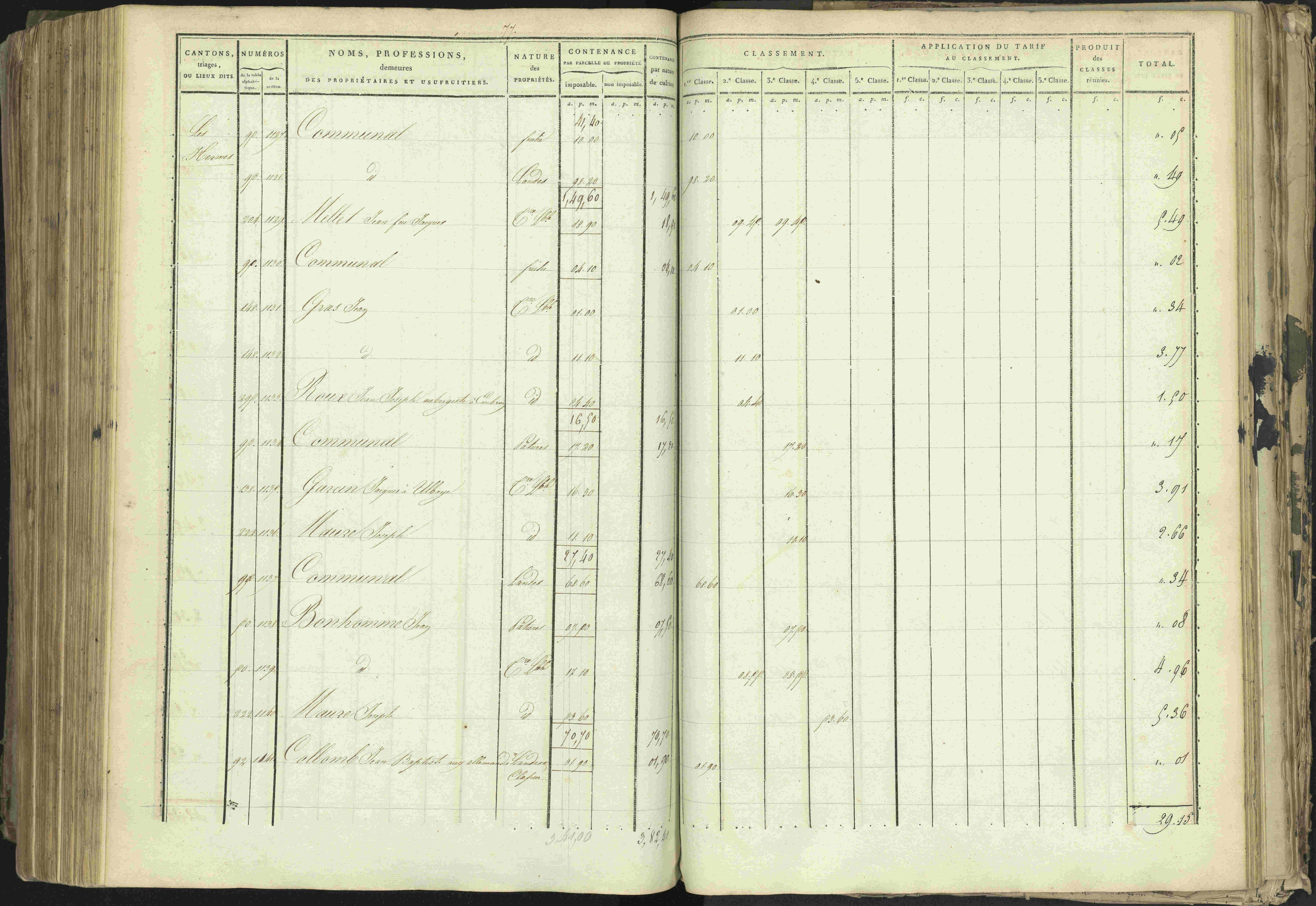 Baratier - 3 P 202/1 - 3 P 202/1 - Matrice, folios 1-440.