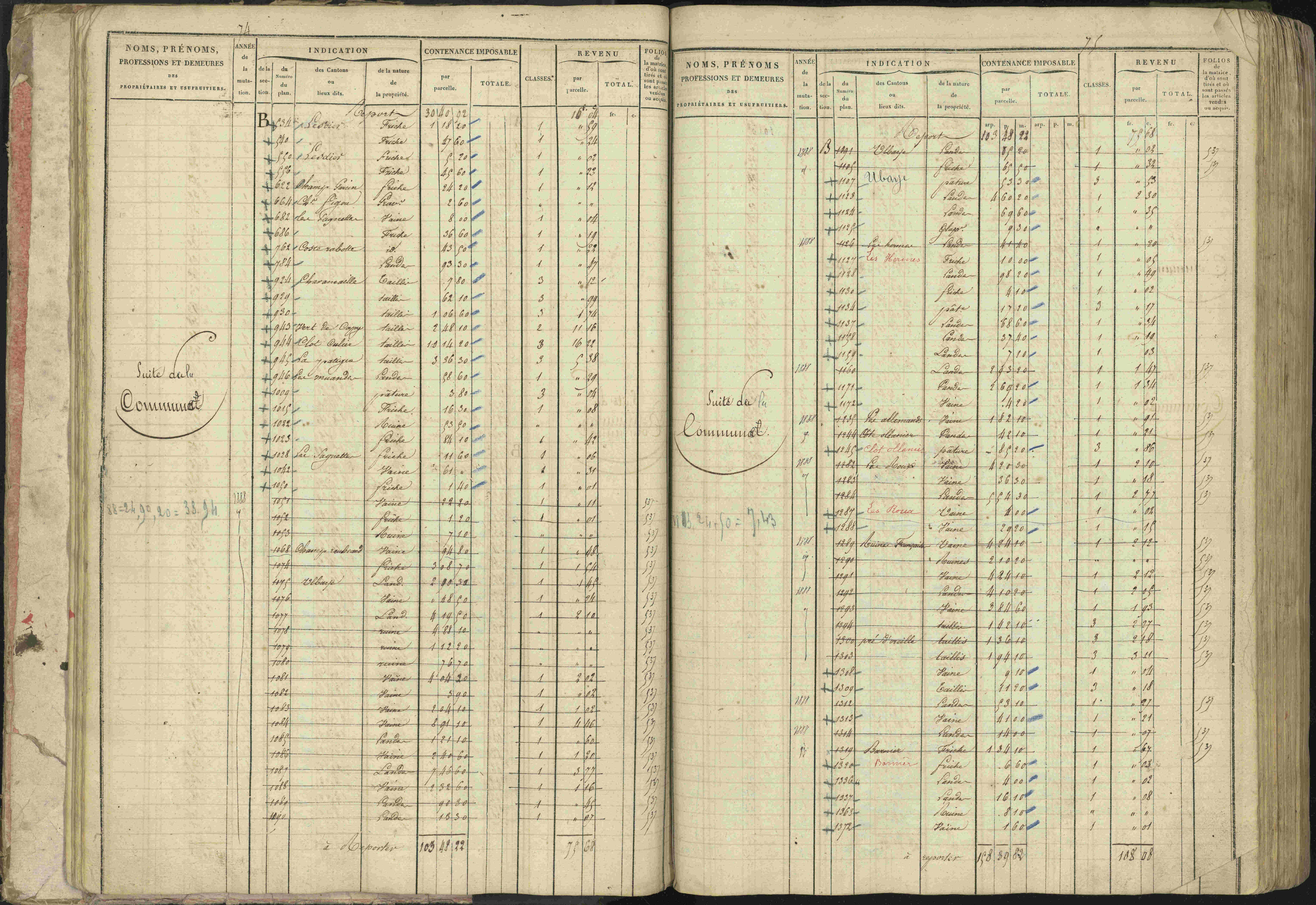 Baratier - 3 P 202/1 - 3 P 202/1 - Matrice, folios 1-440.