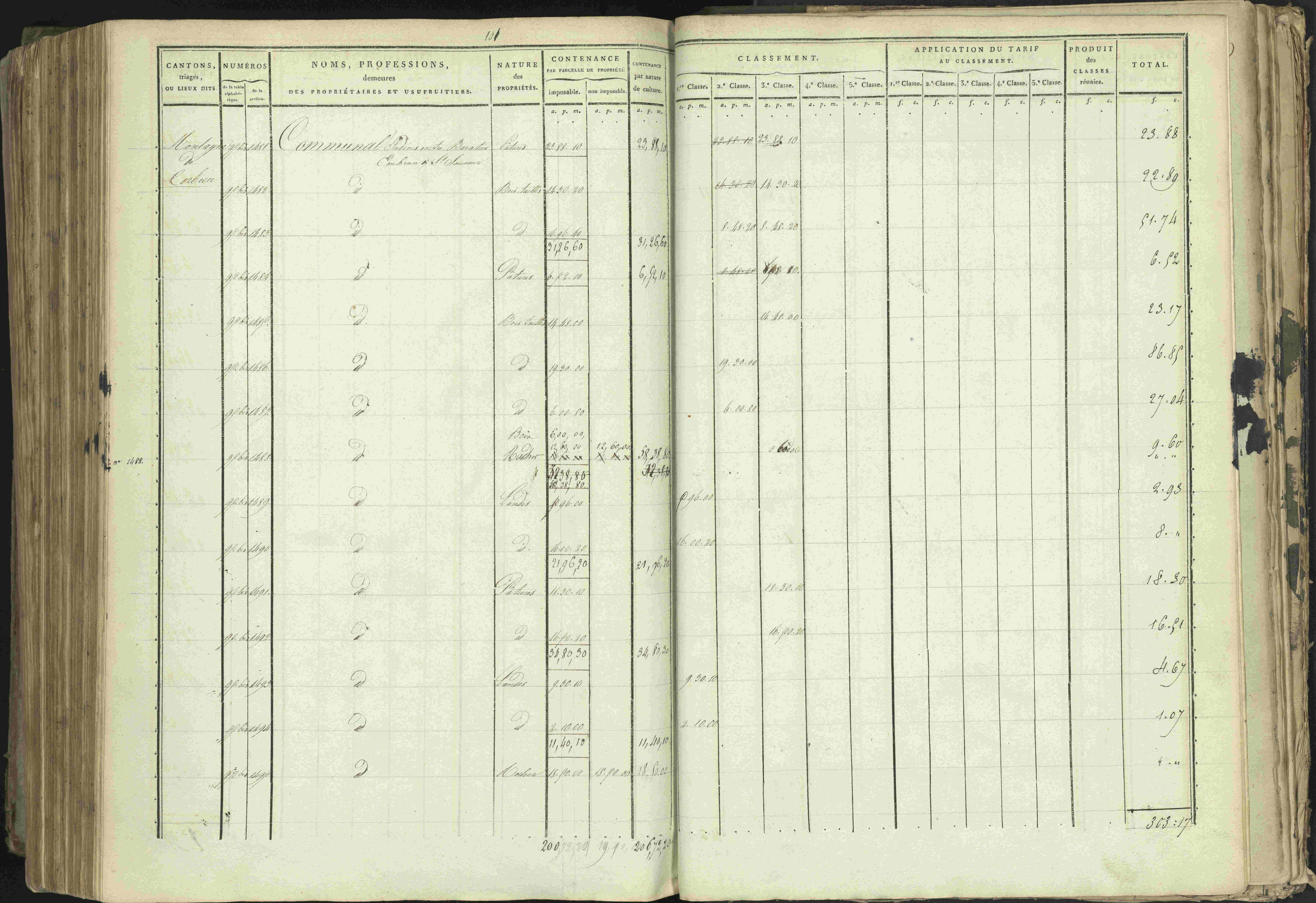 Baratier - 3 P 202/1 - 3 P 202/1 - Matrice, folios 1-440.