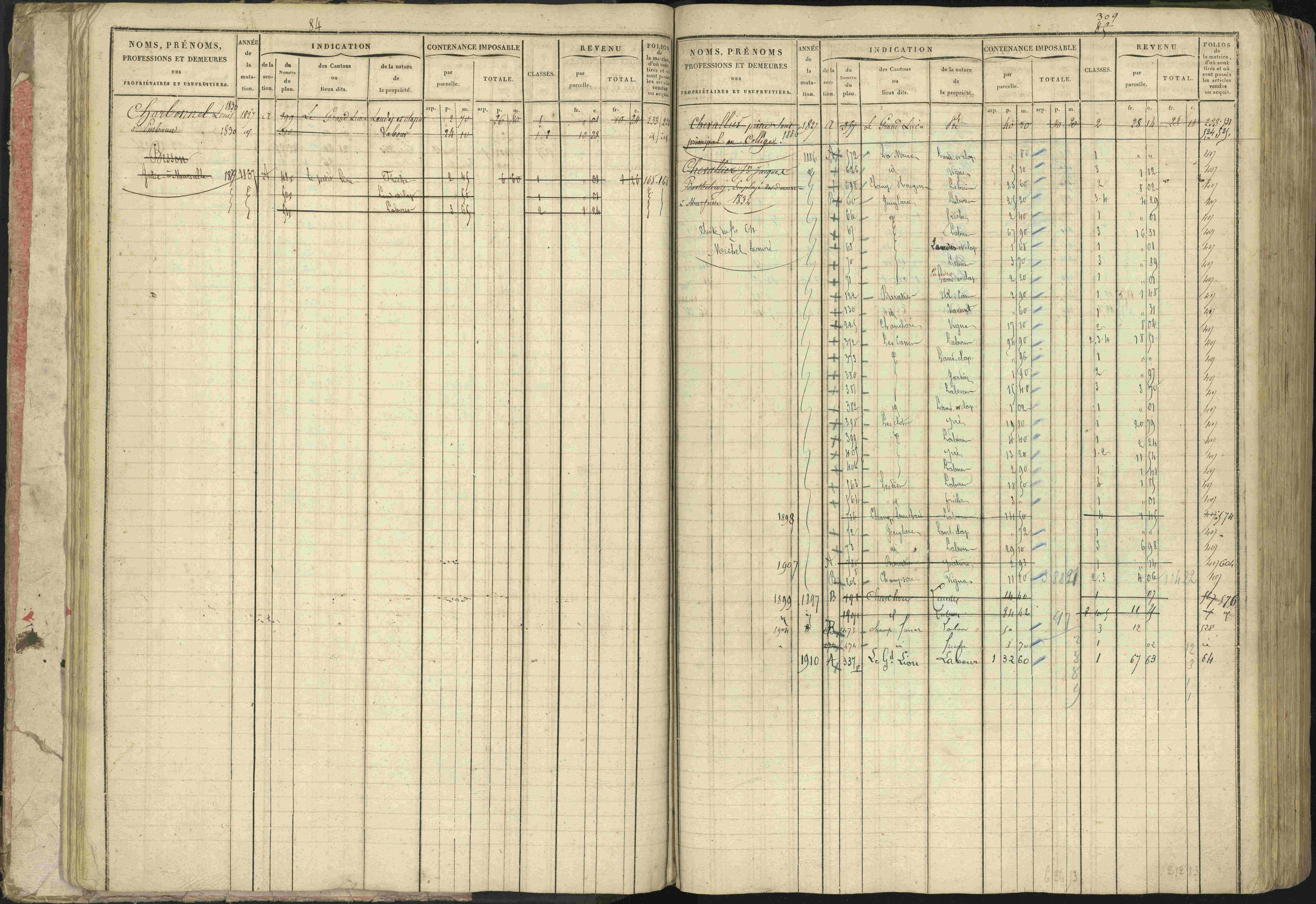 Baratier - 3 P 202/1 - 3 P 202/1 - Matrice, folios 1-440.