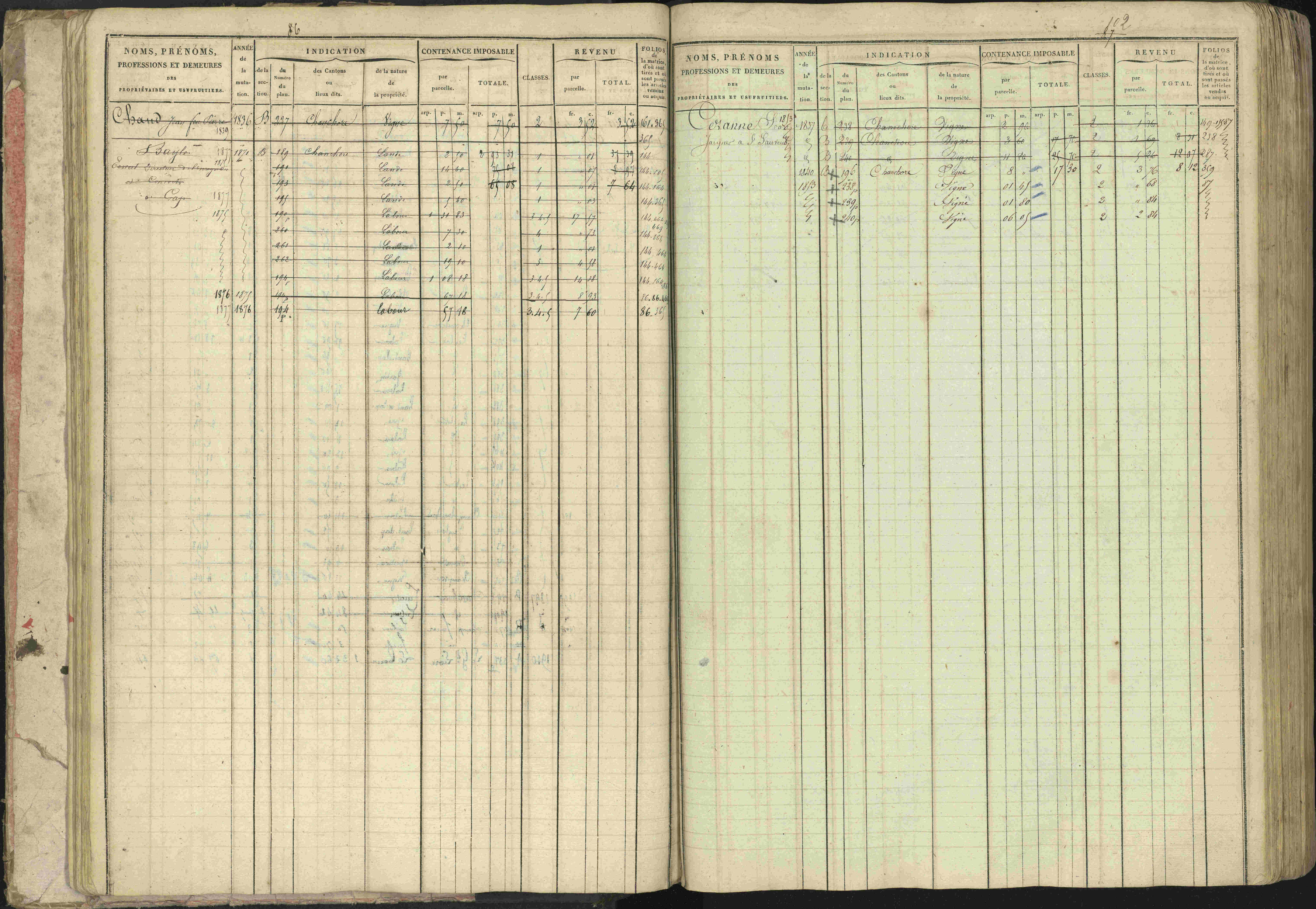 Baratier - 3 P 202/1 - 3 P 202/1 - Matrice, folios 1-440.