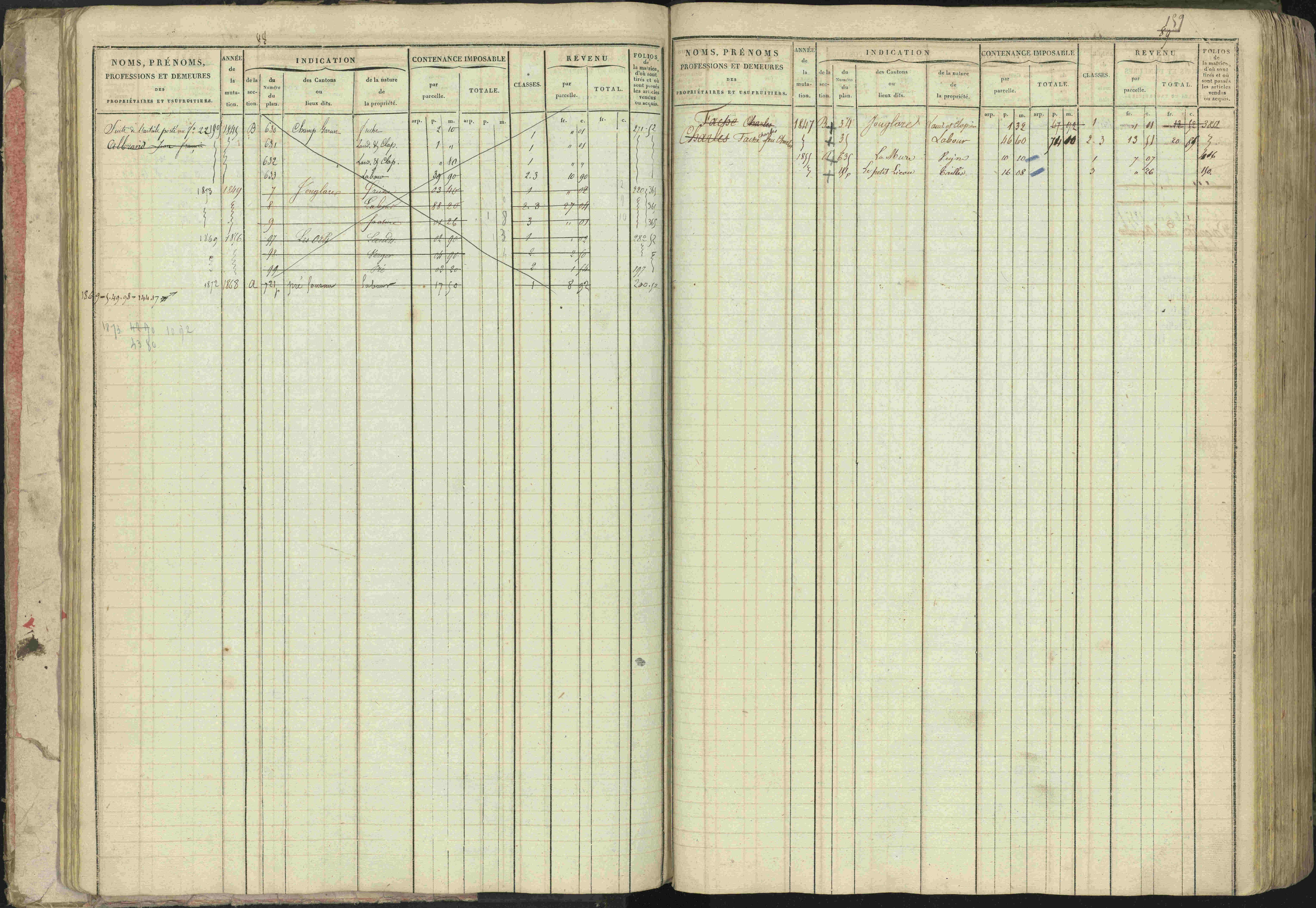 Baratier - 3 P 202/1 - 3 P 202/1 - Matrice, folios 1-440.