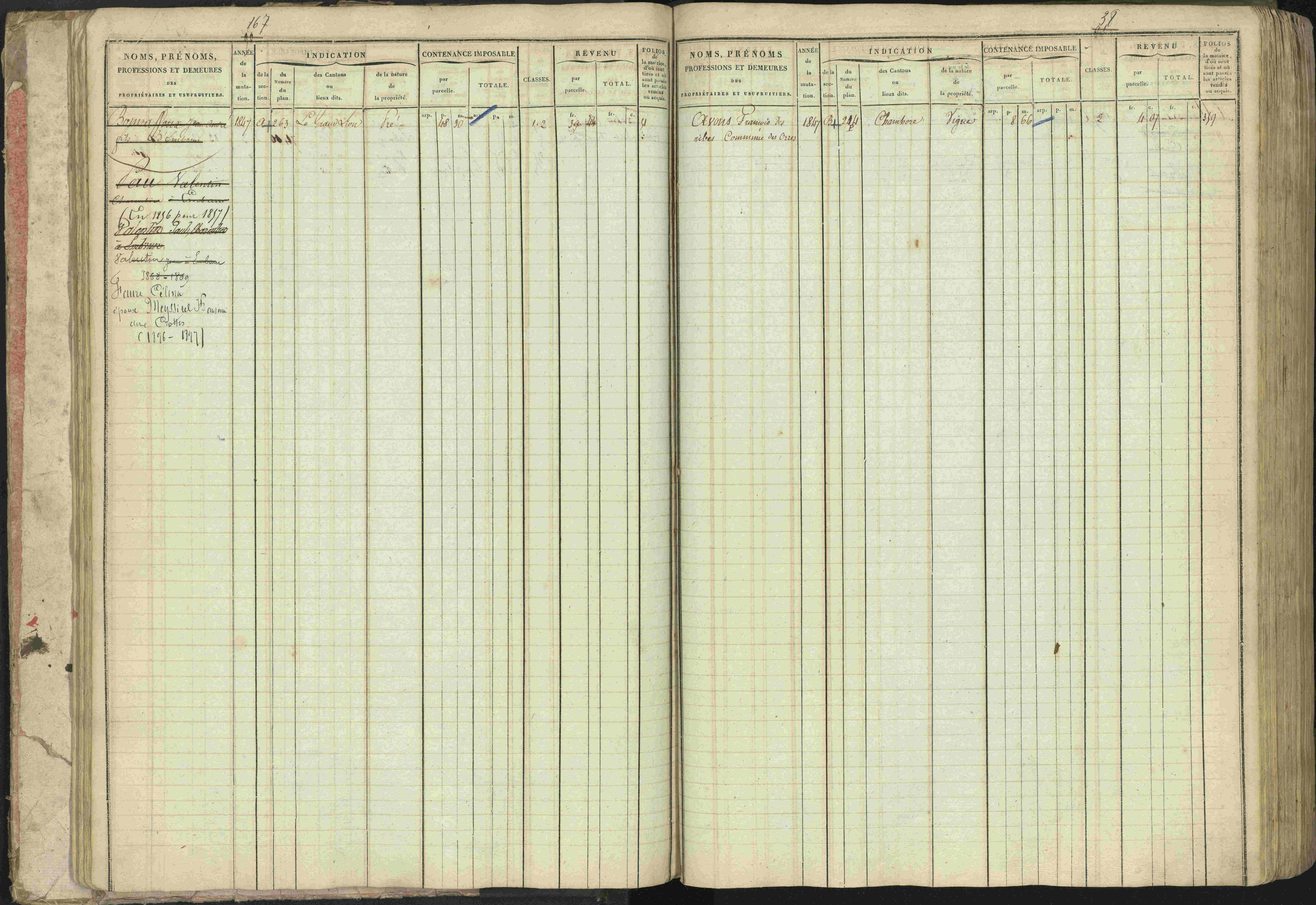 Baratier - 3 P 202/1 - 3 P 202/1 - Matrice, folios 1-440.