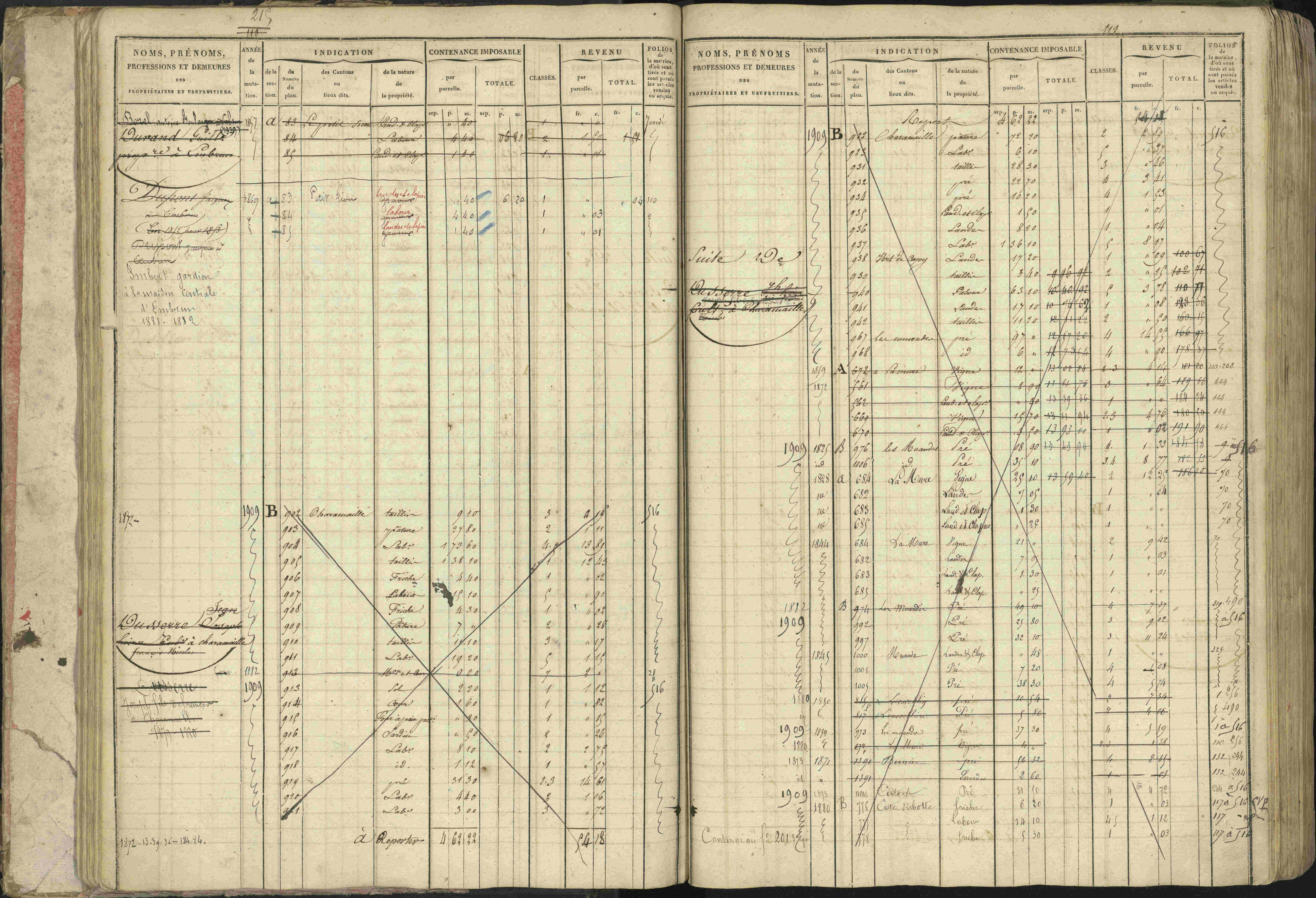 Baratier - 3 P 202/1 - 3 P 202/1 - Matrice, folios 1-440.