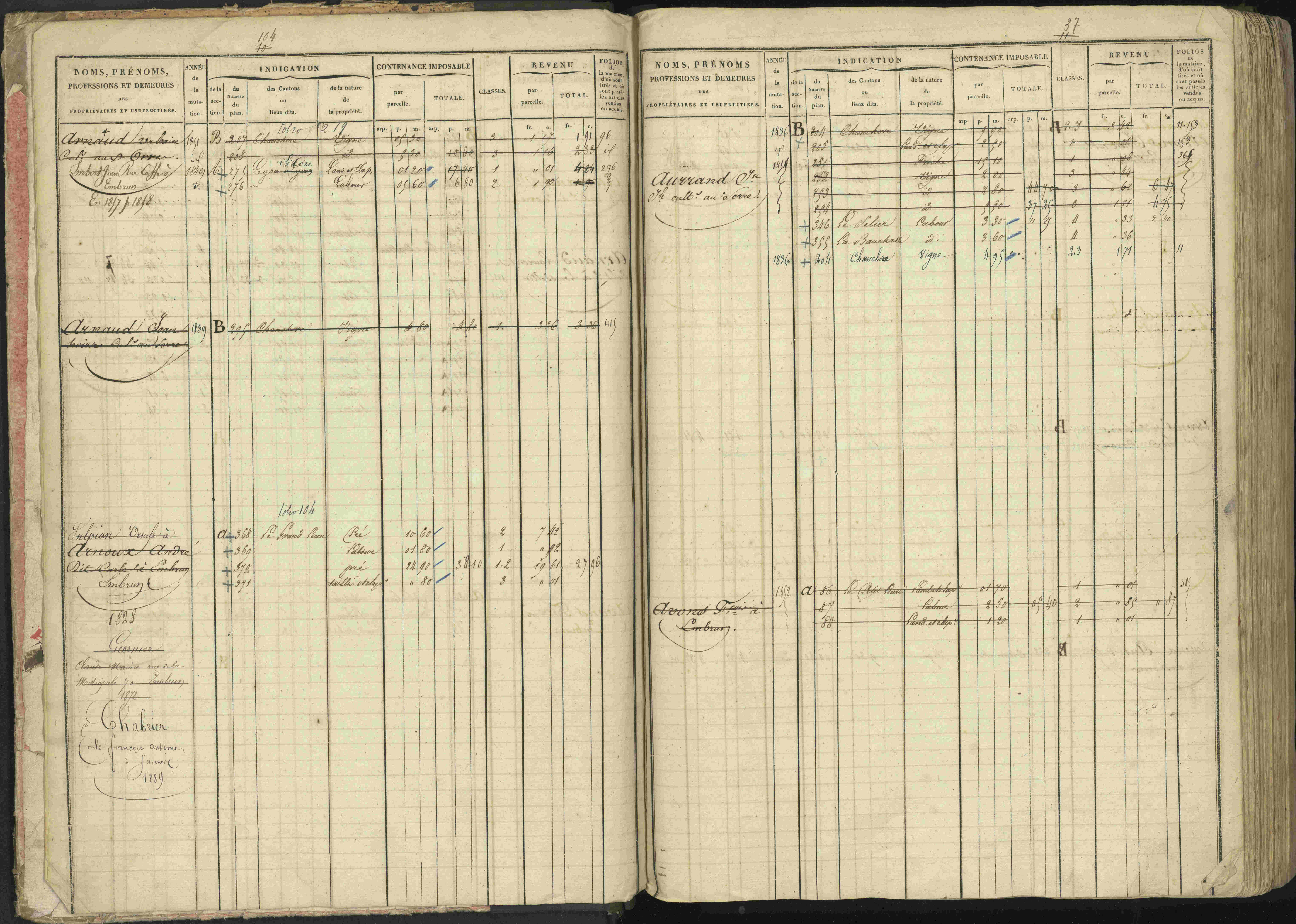 Baratier - 3 P 202/1 - 3 P 202/1 - Matrice, folios 1-440.