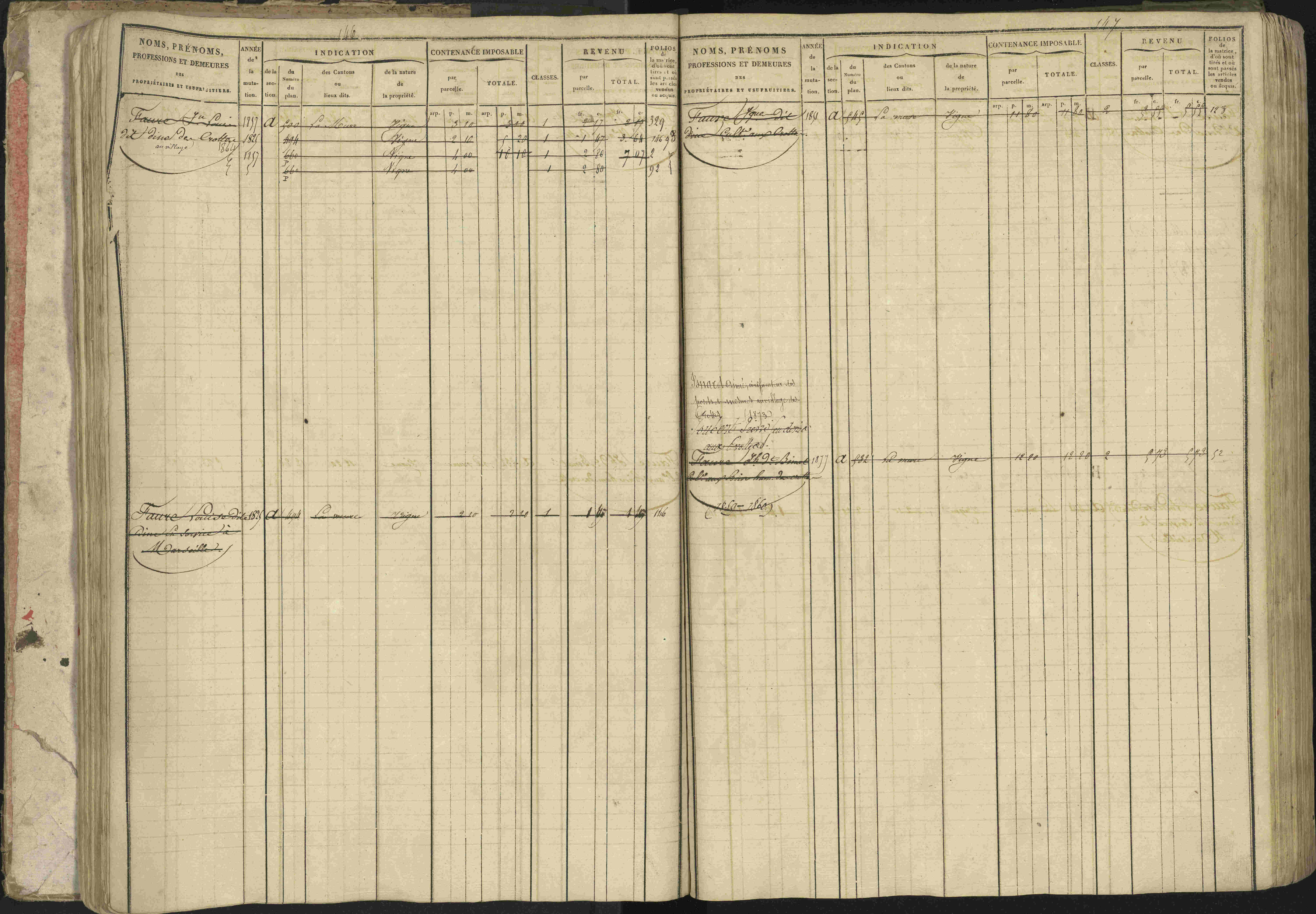 Baratier - 3 P 202/1 - 3 P 202/1 - Matrice, folios 1-440.