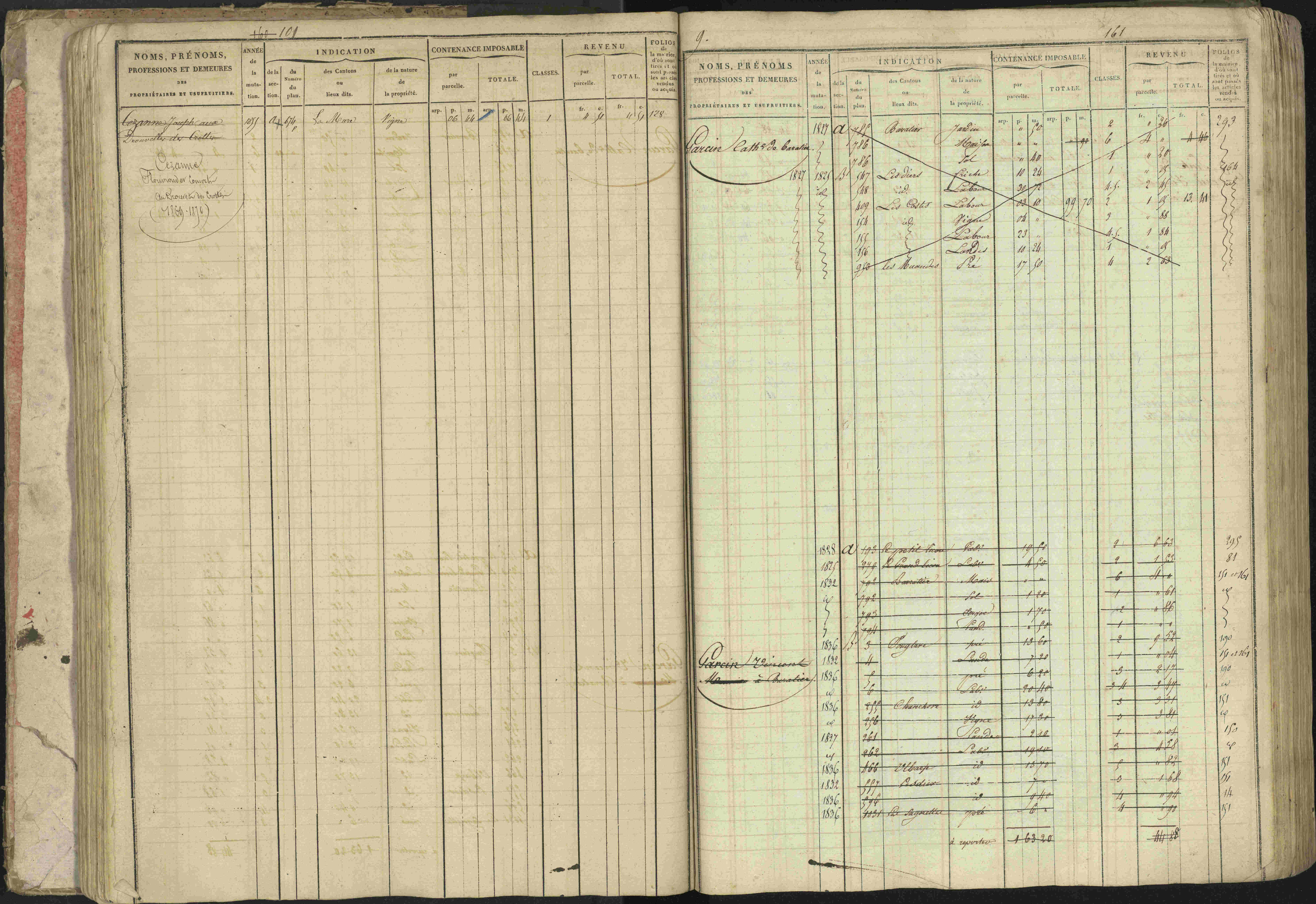 Baratier - 3 P 202/1 - 3 P 202/1 - Matrice, folios 1-440.