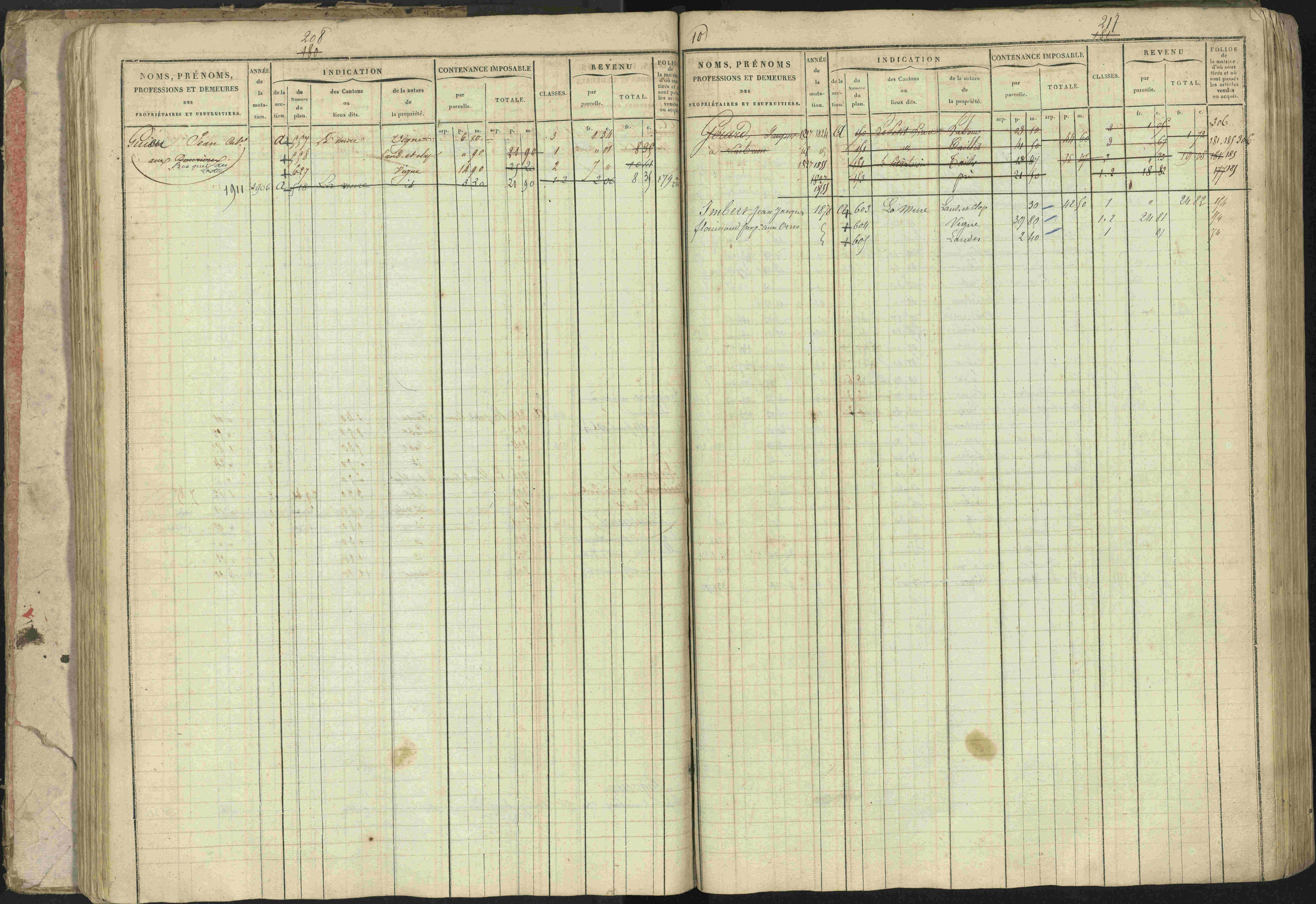 Baratier - 3 P 202/1 - 3 P 202/1 - Matrice, folios 1-440.