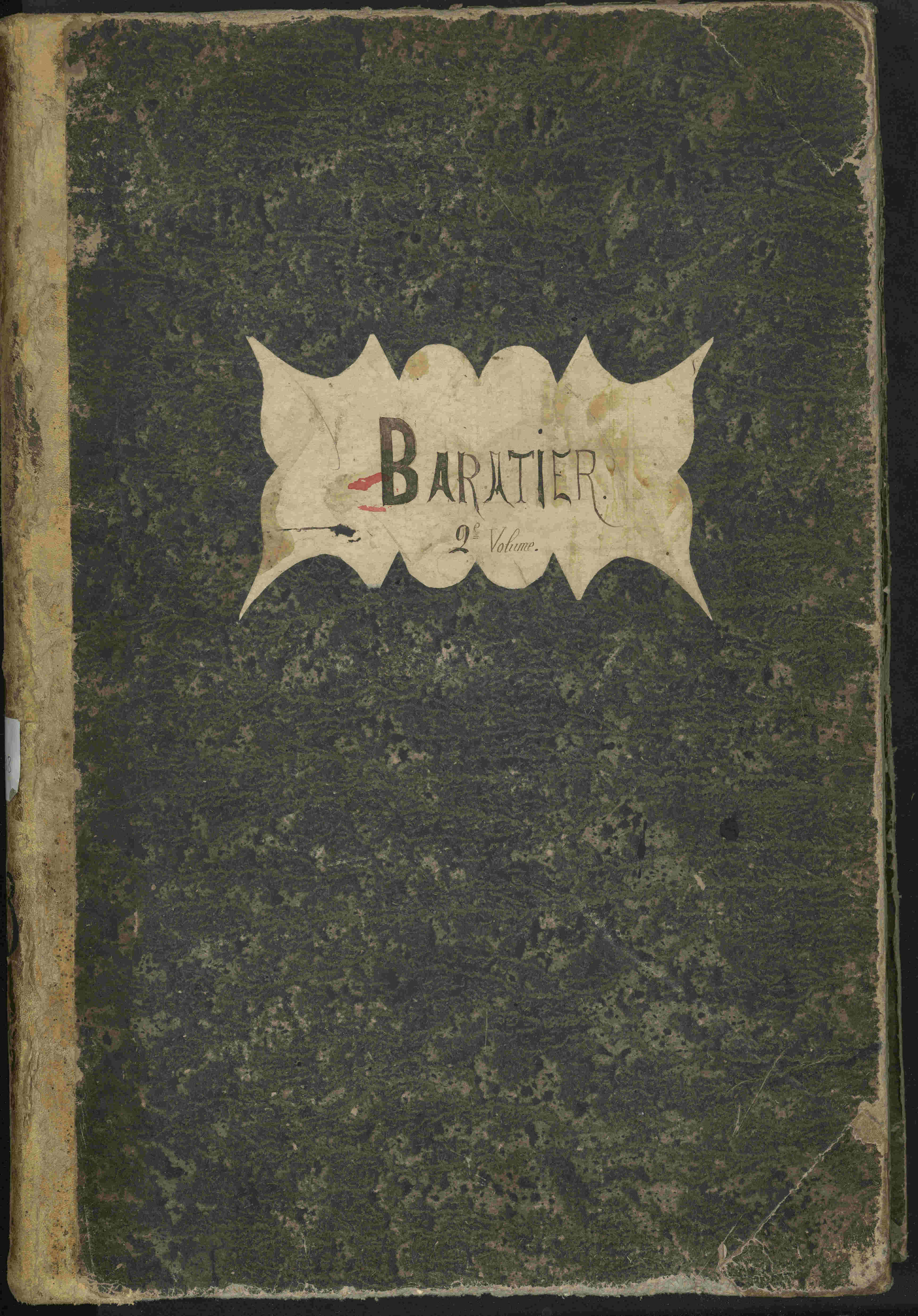 Baratier - 3 P 203/1 - 3 P 203/1 - Matrice, folios 441-620.