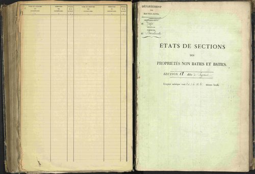 Barcillonnette - 3 P 208/4 - 3 P 208/4 - Section A. 
