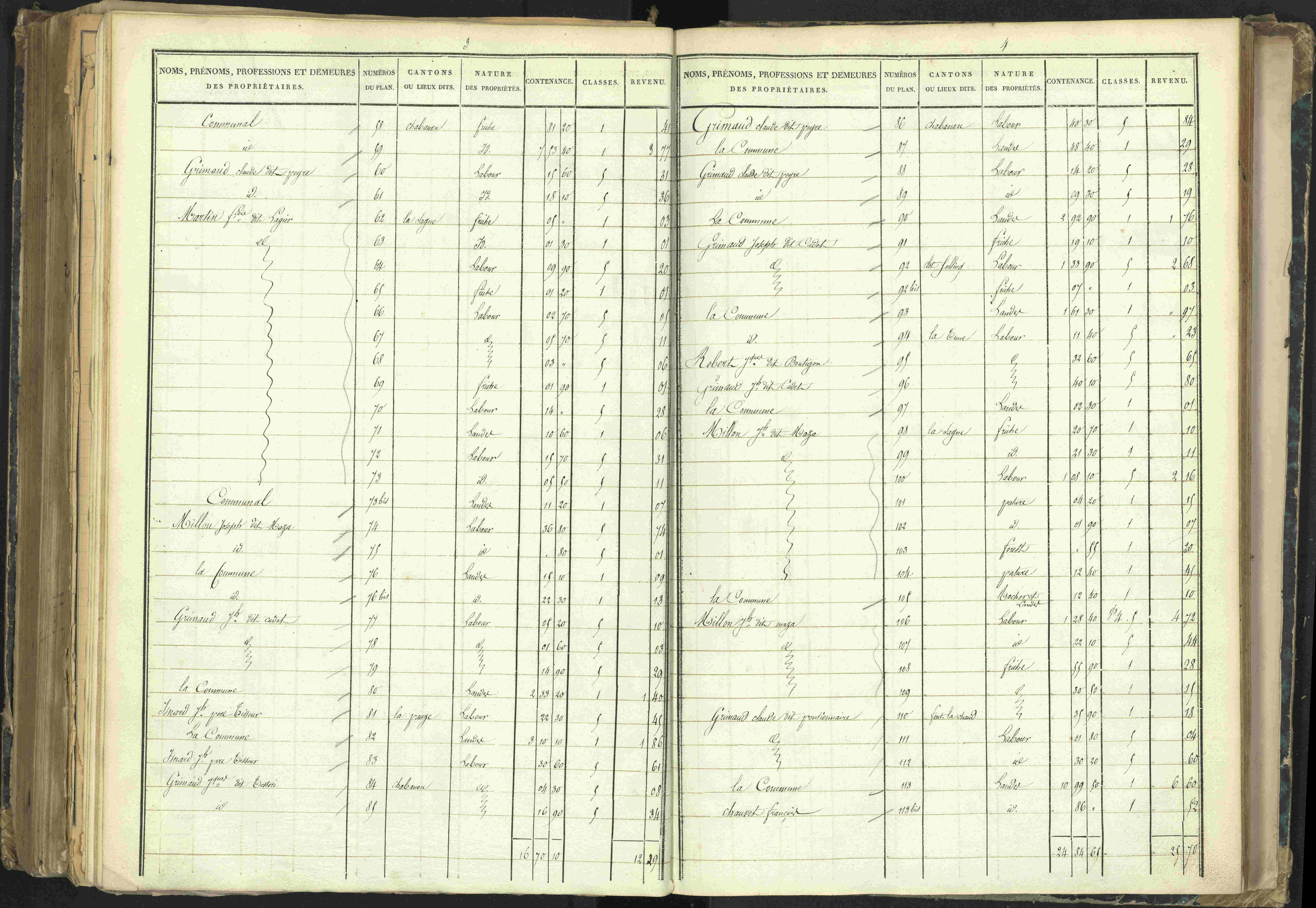 Barcillonnette - 3 P 208/5 - 3 P 208/5 - Section B.