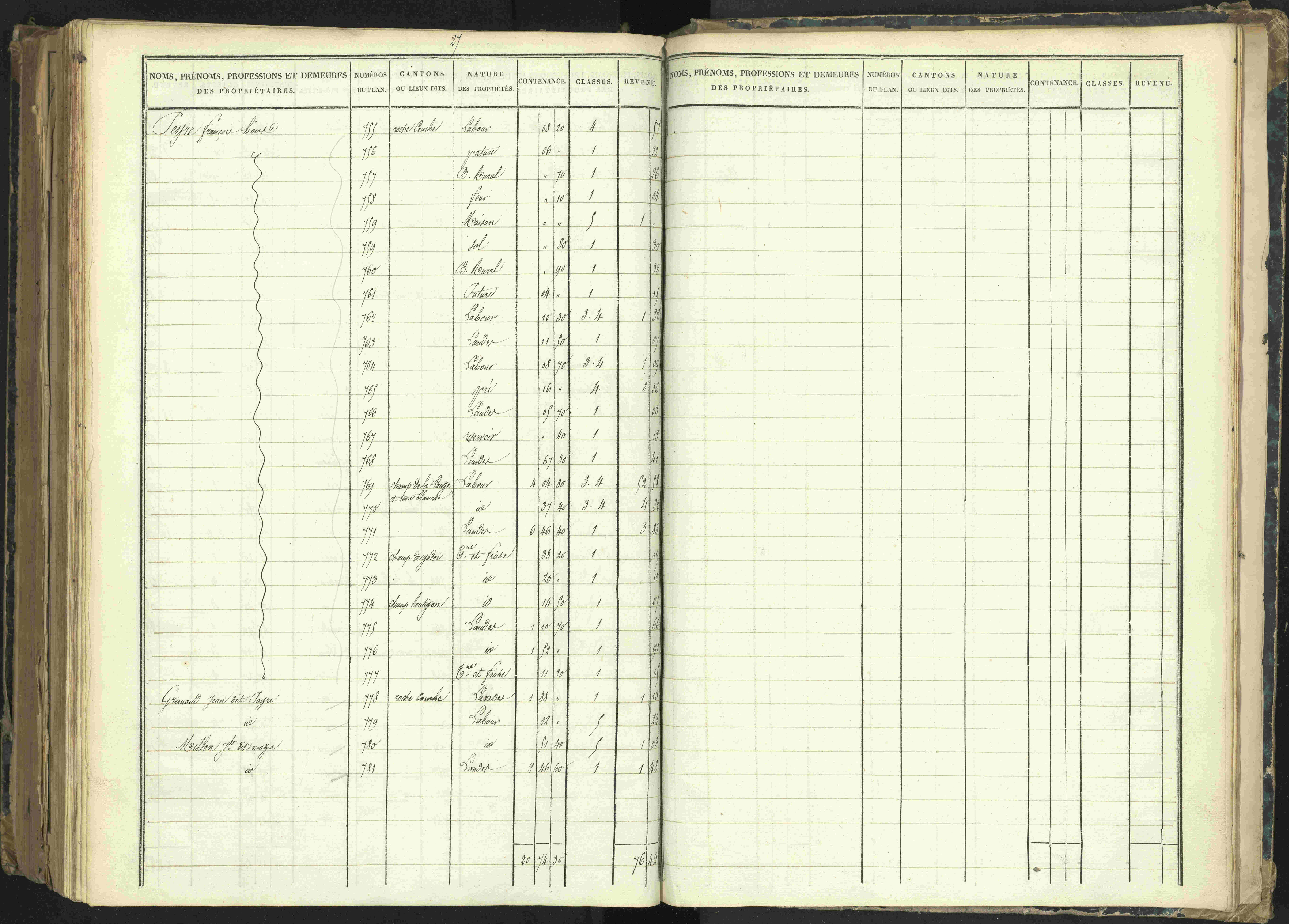 Barcillonnette - 3 P 208/7 - 3 P 208/7 - Section D.