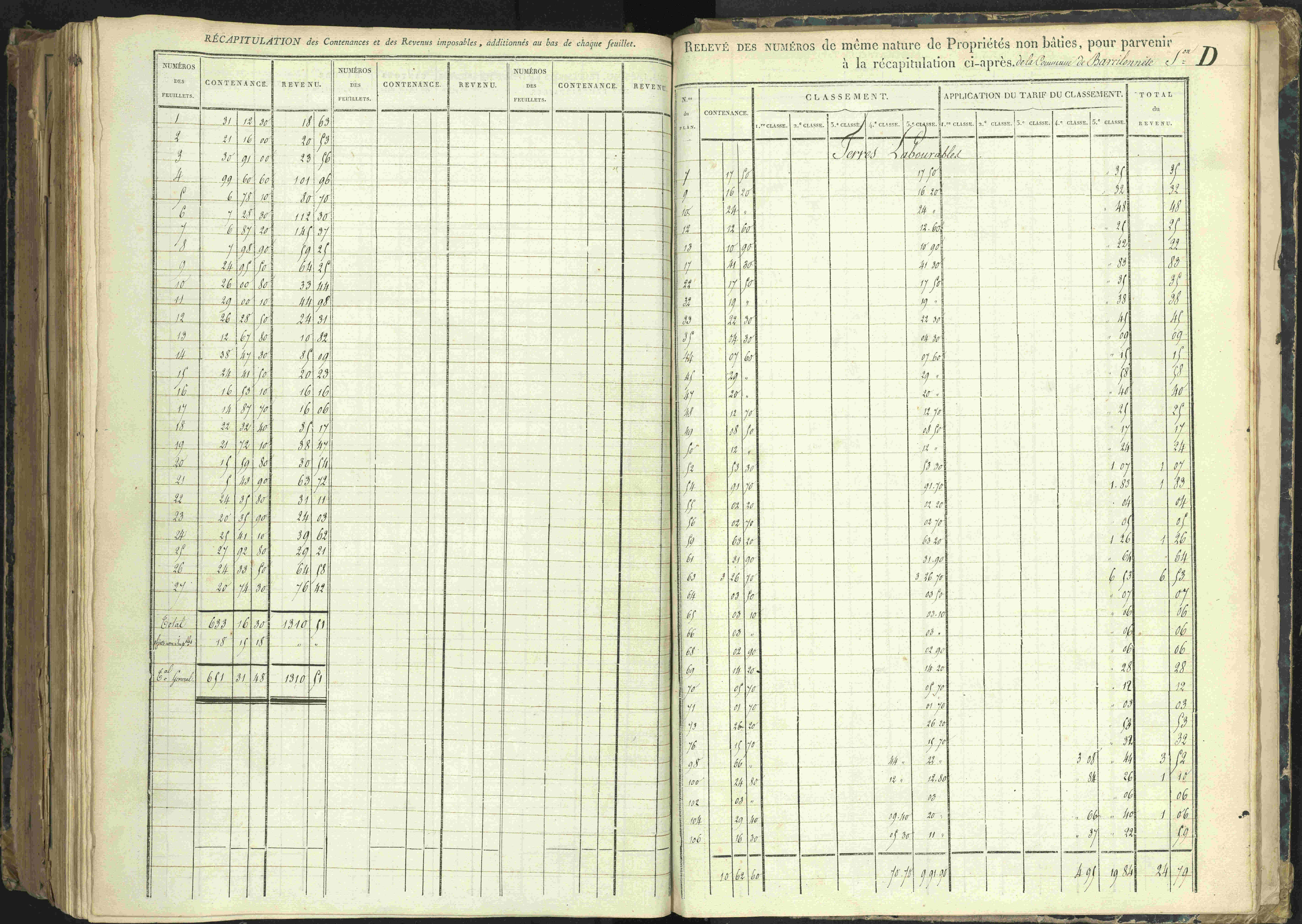 Barcillonnette - 3 P 208/7 - 3 P 208/7 - Section D.