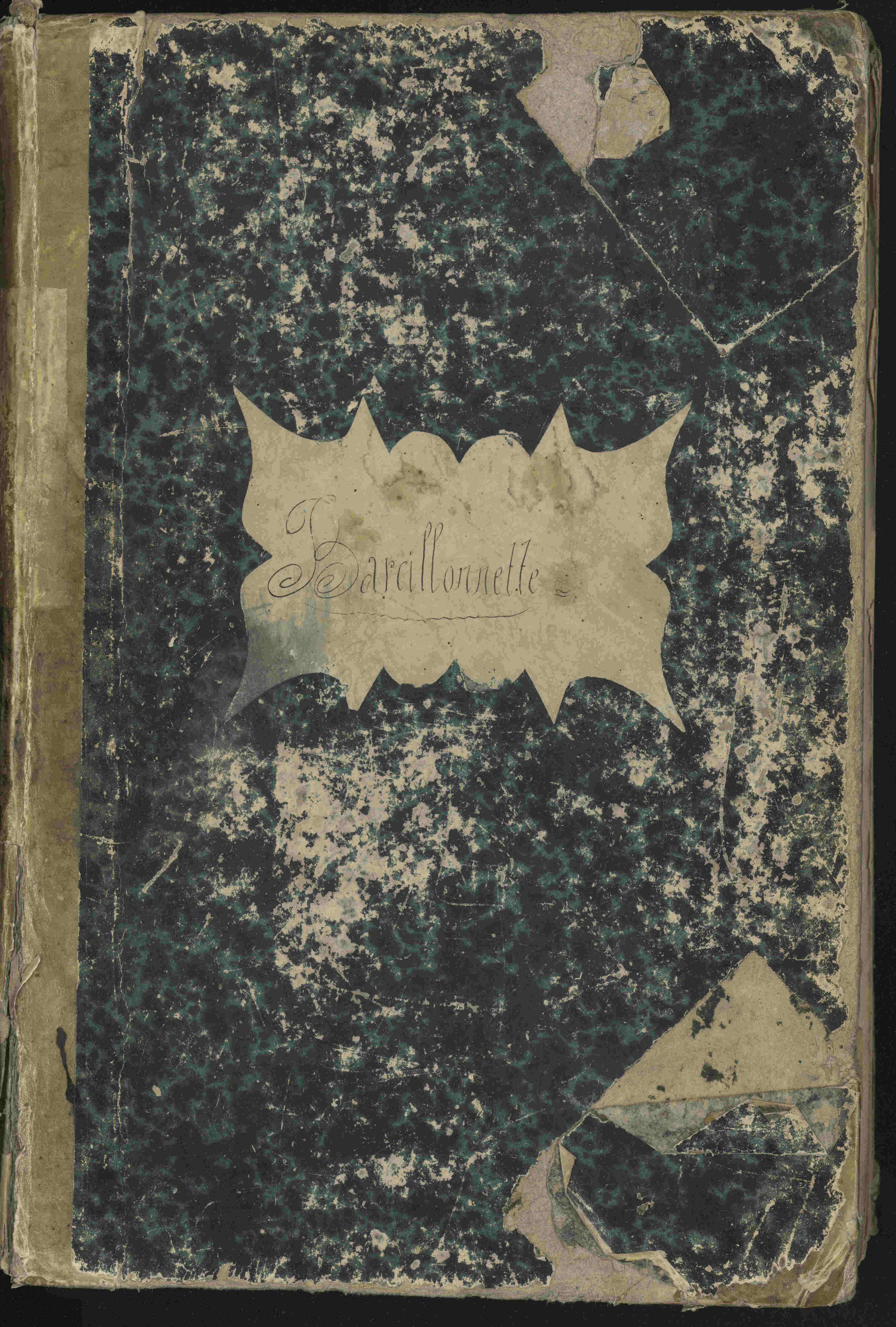 Barcillonnette - 3 P 208/1 - 3 P 208/1 - Matrice, folios 1-400.