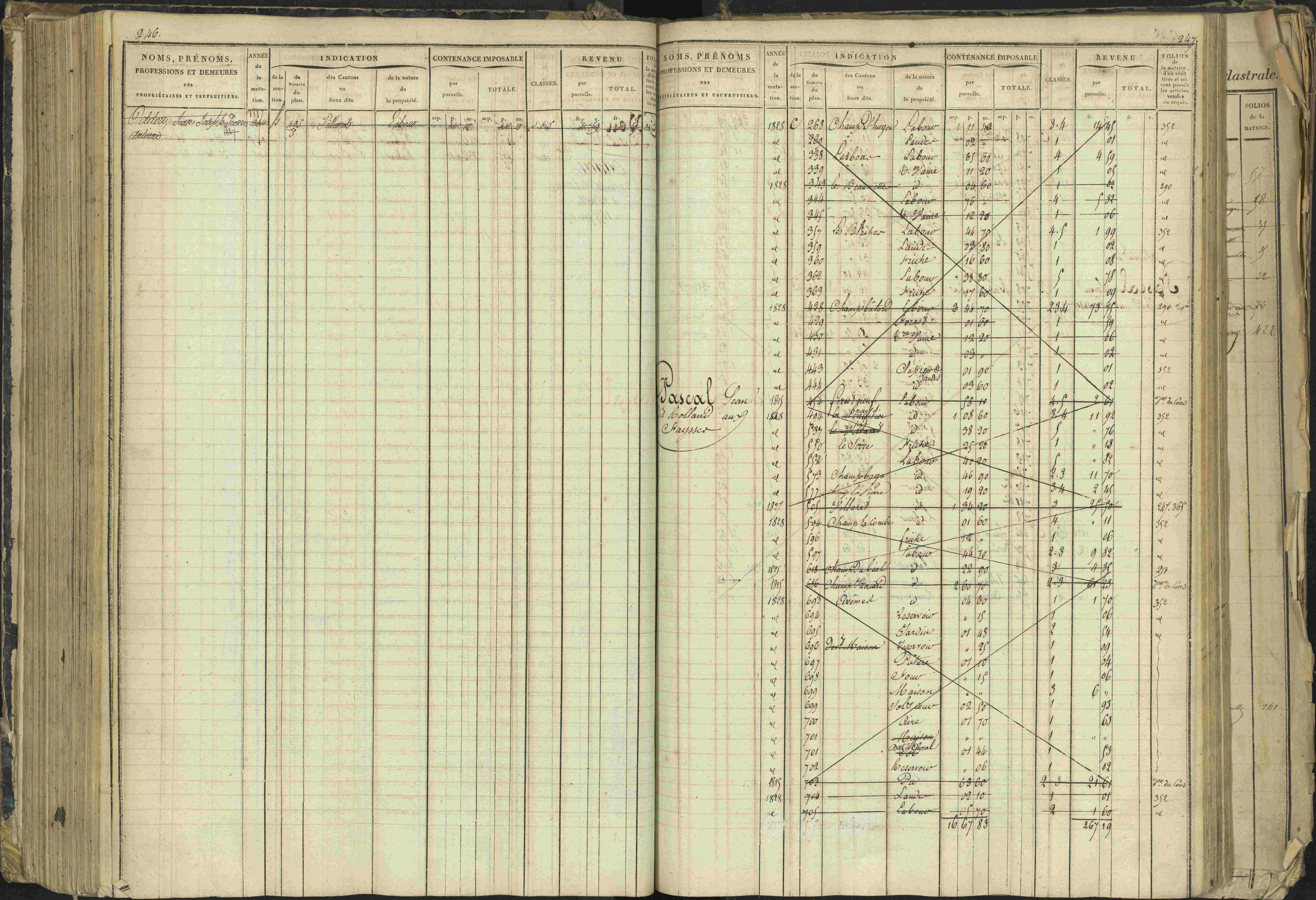 Barcillonnette - 3 P 208/1 - 3 P 208/1 - Matrice, folios 1-400.