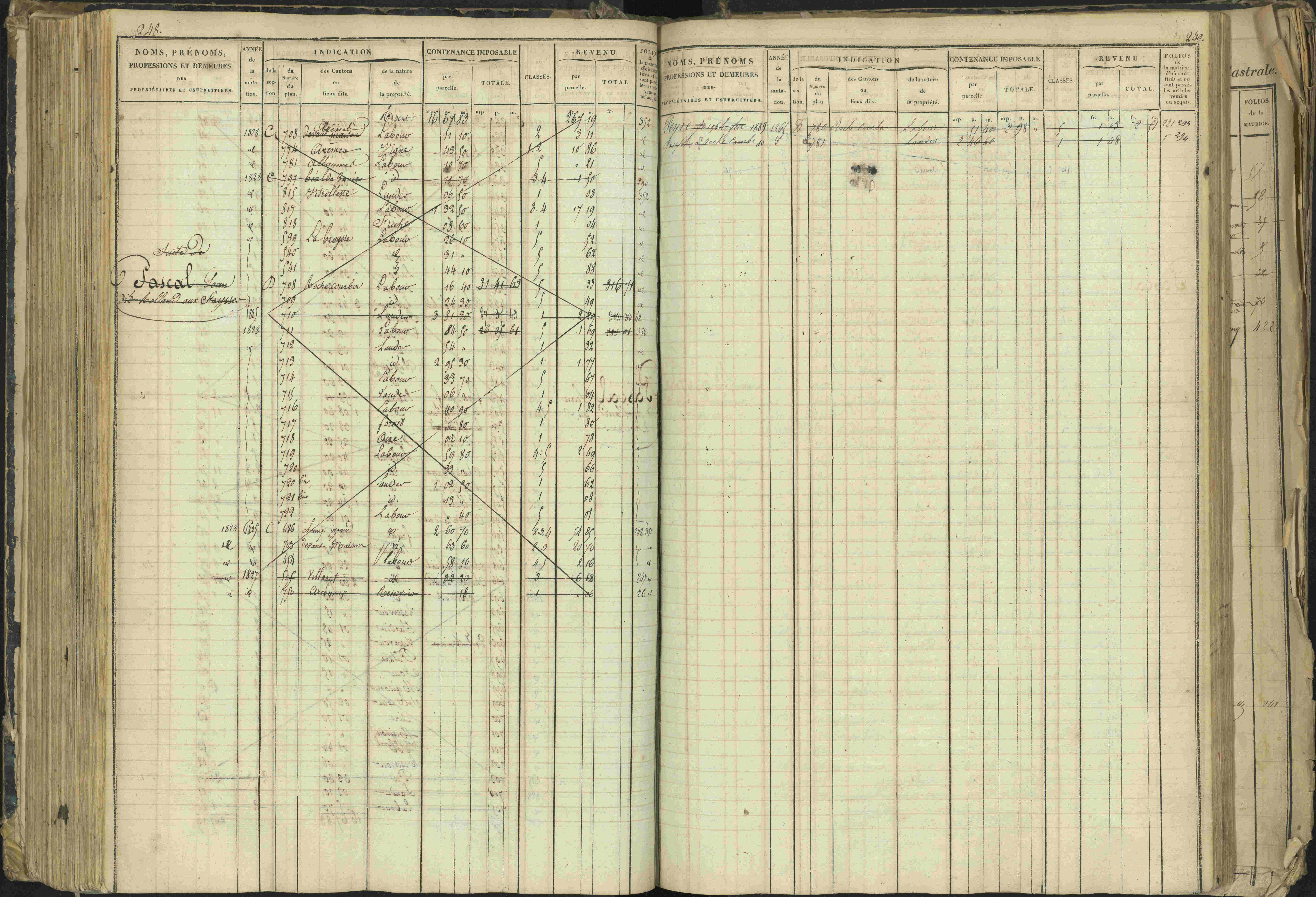 Barcillonnette - 3 P 208/1 - 3 P 208/1 - Matrice, folios 1-400.